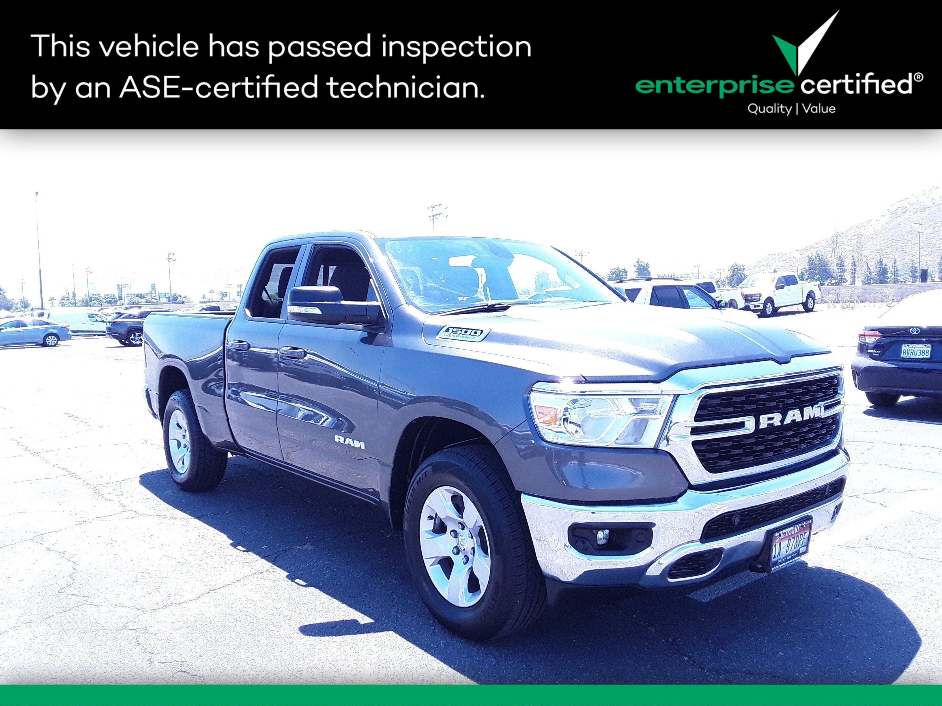 Used 2022 Ram 1500 Big Horn 4x4 Quad Cab 6'4" Box