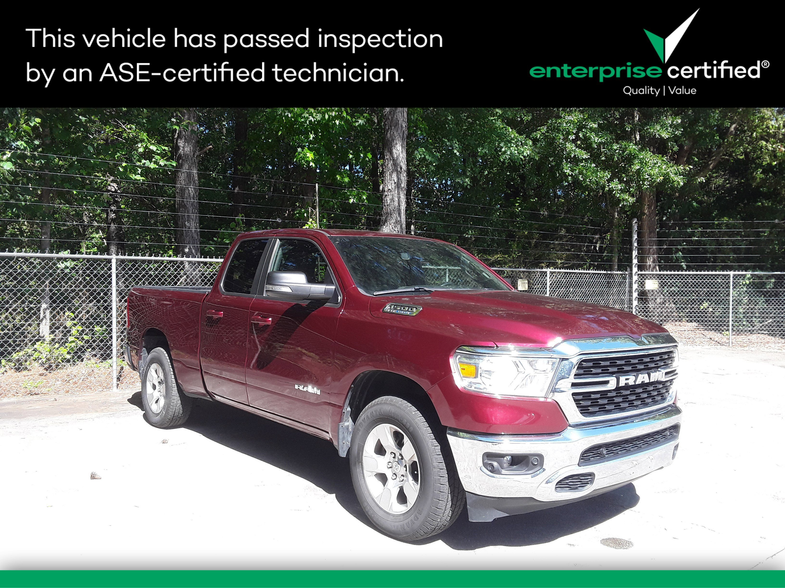 2022 Ram 1500 Big Horn 4x4 Quad Cab 6'4
