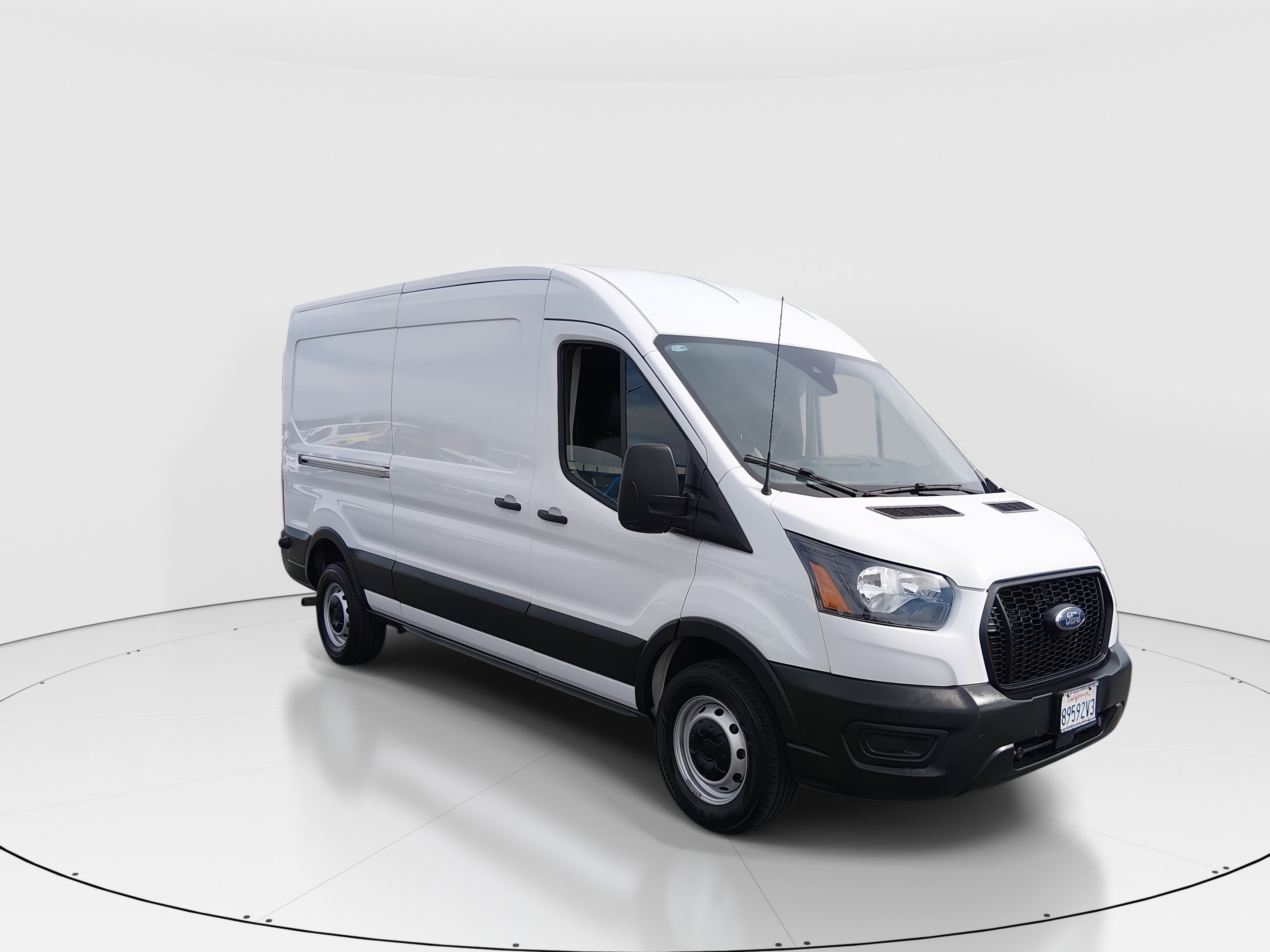 Used 2024 Ford Transit Cargo Van T-250 148" Med Rf 9070 GVWR RWD