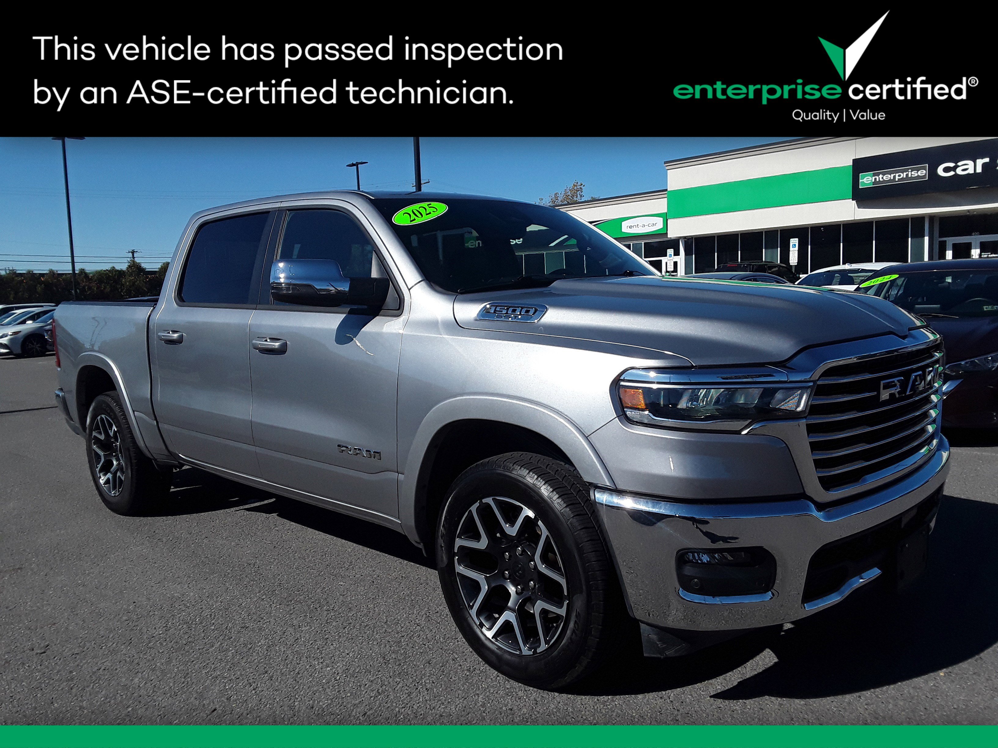 Used 2025 Ram 1500 Laramie 4x4 Crew Cab 5'7" Box