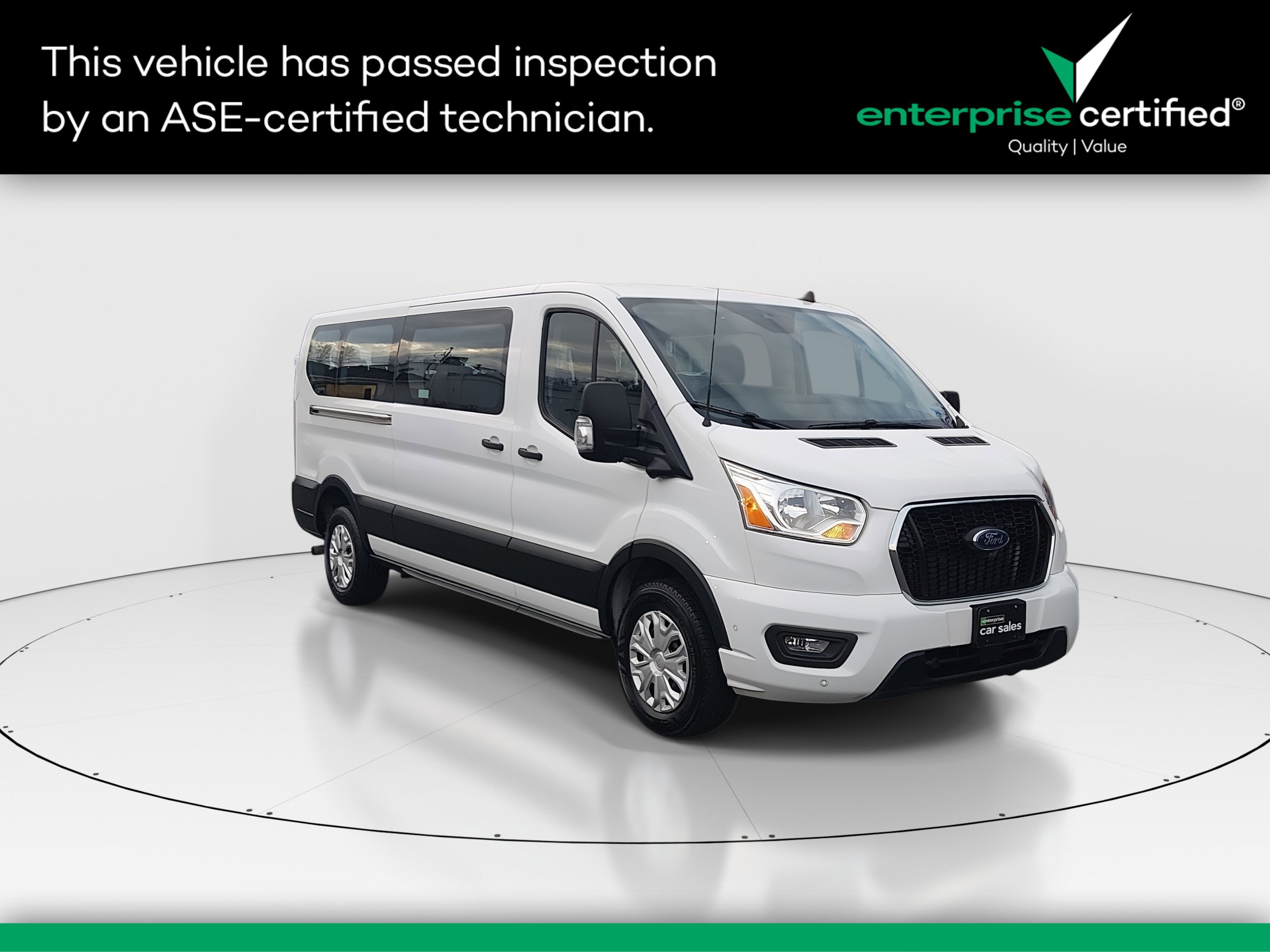 Used 2022 Ford Transit Passenger Wagon T-350 148" Low Roof XLT RWD