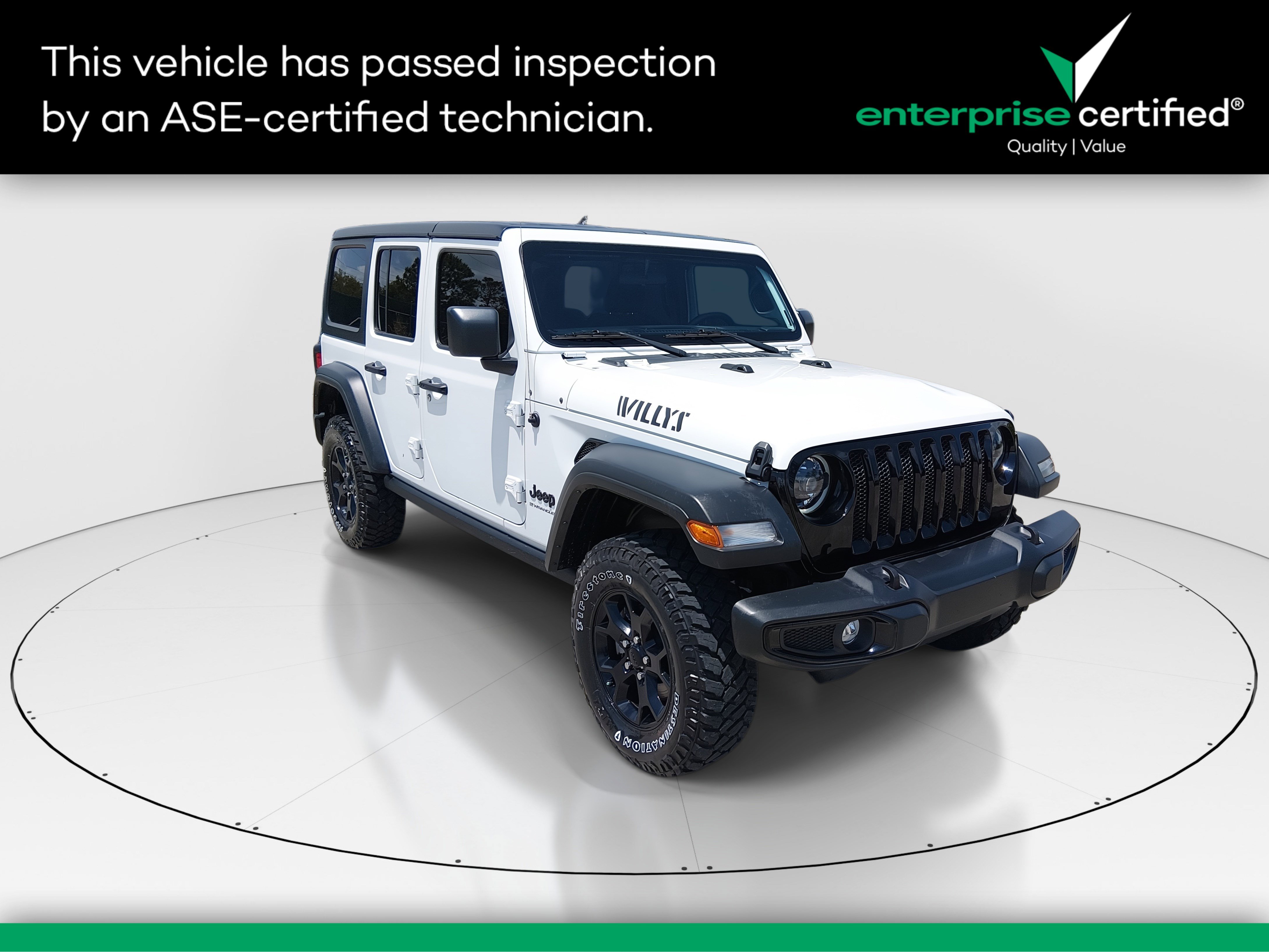 Used 2023 Jeep Wrangler Willys 4 Door 4x4