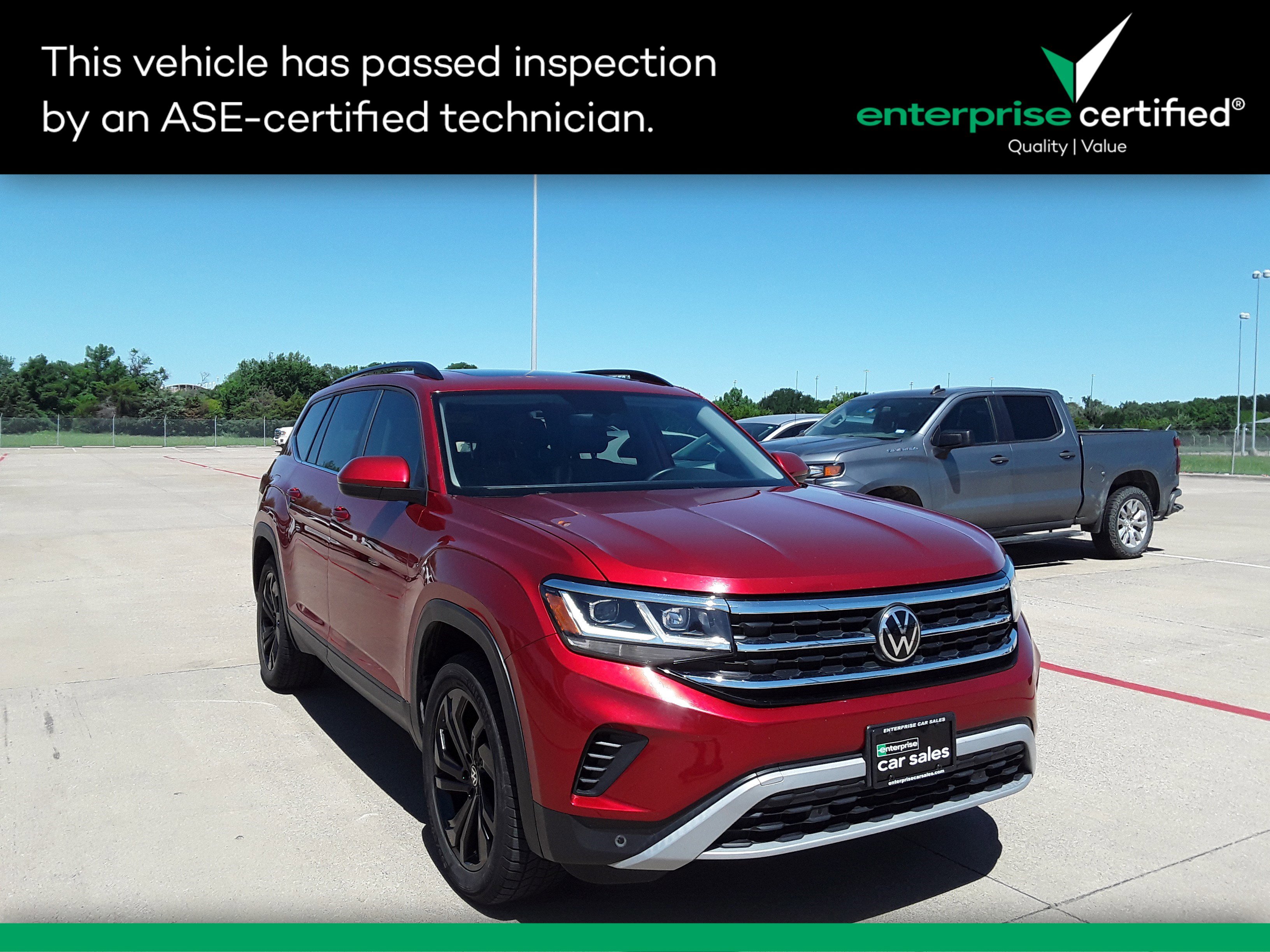2022 Volkswagen Atlas 3.6L V6 SE w/Technology FWD