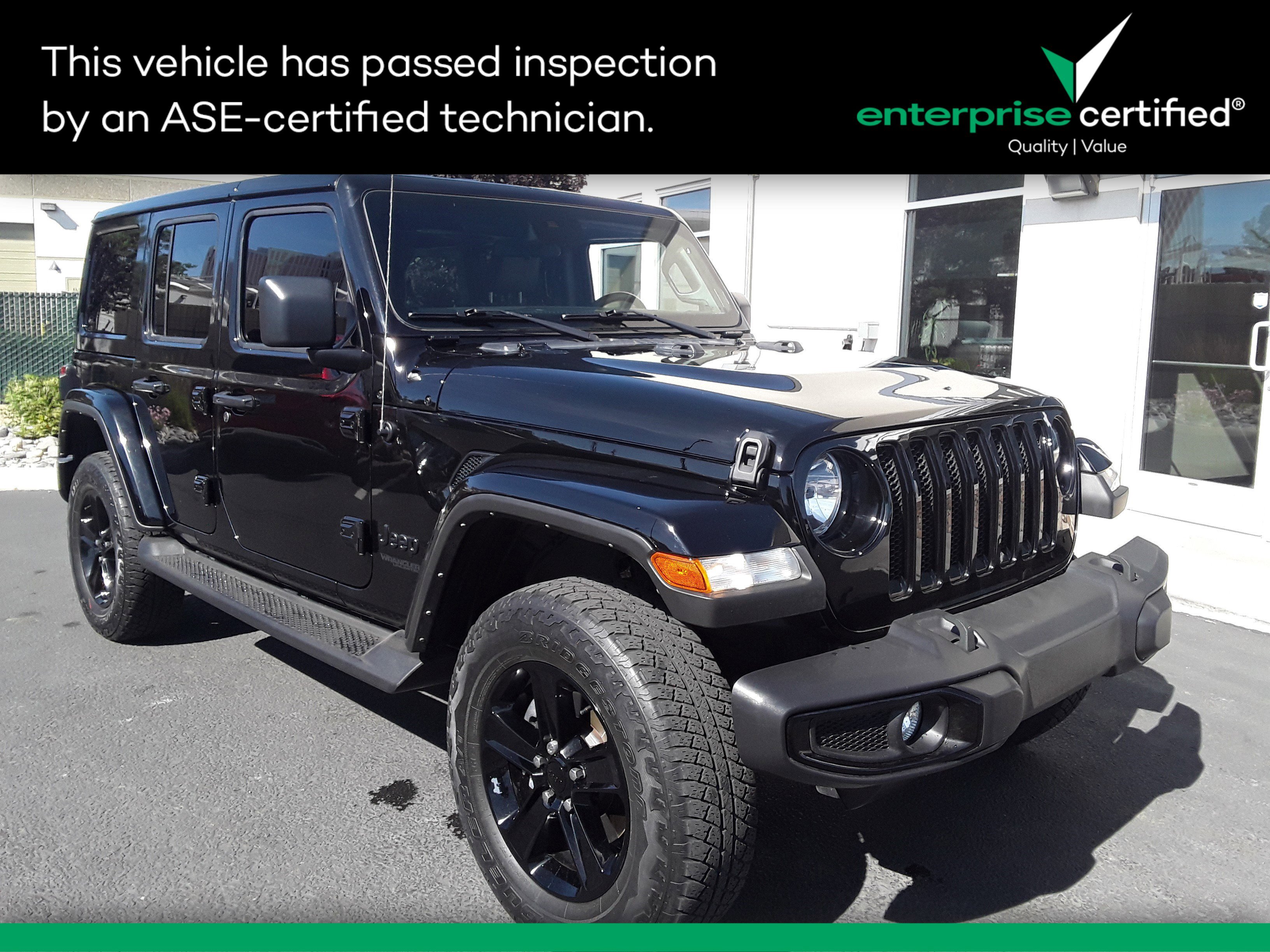 Used 2021 Jeep Wrangler Unlimited Sahara Altitude 4x4