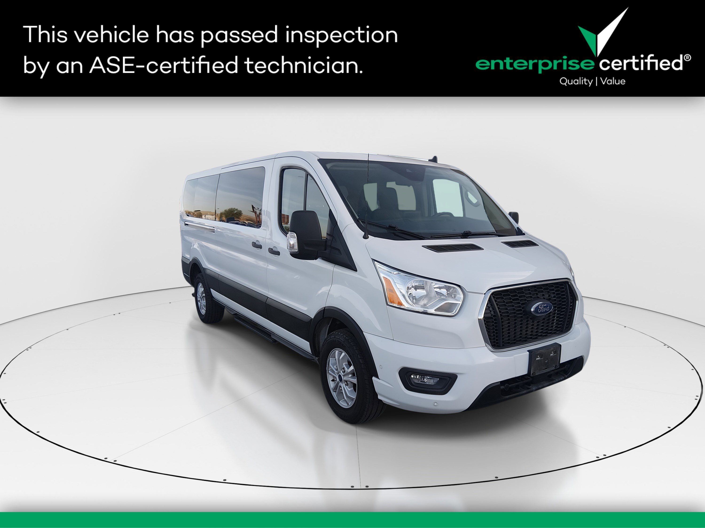 Used 2021 Ford Transit Passenger Wagon XLT T-350 148" Low Roof RWD