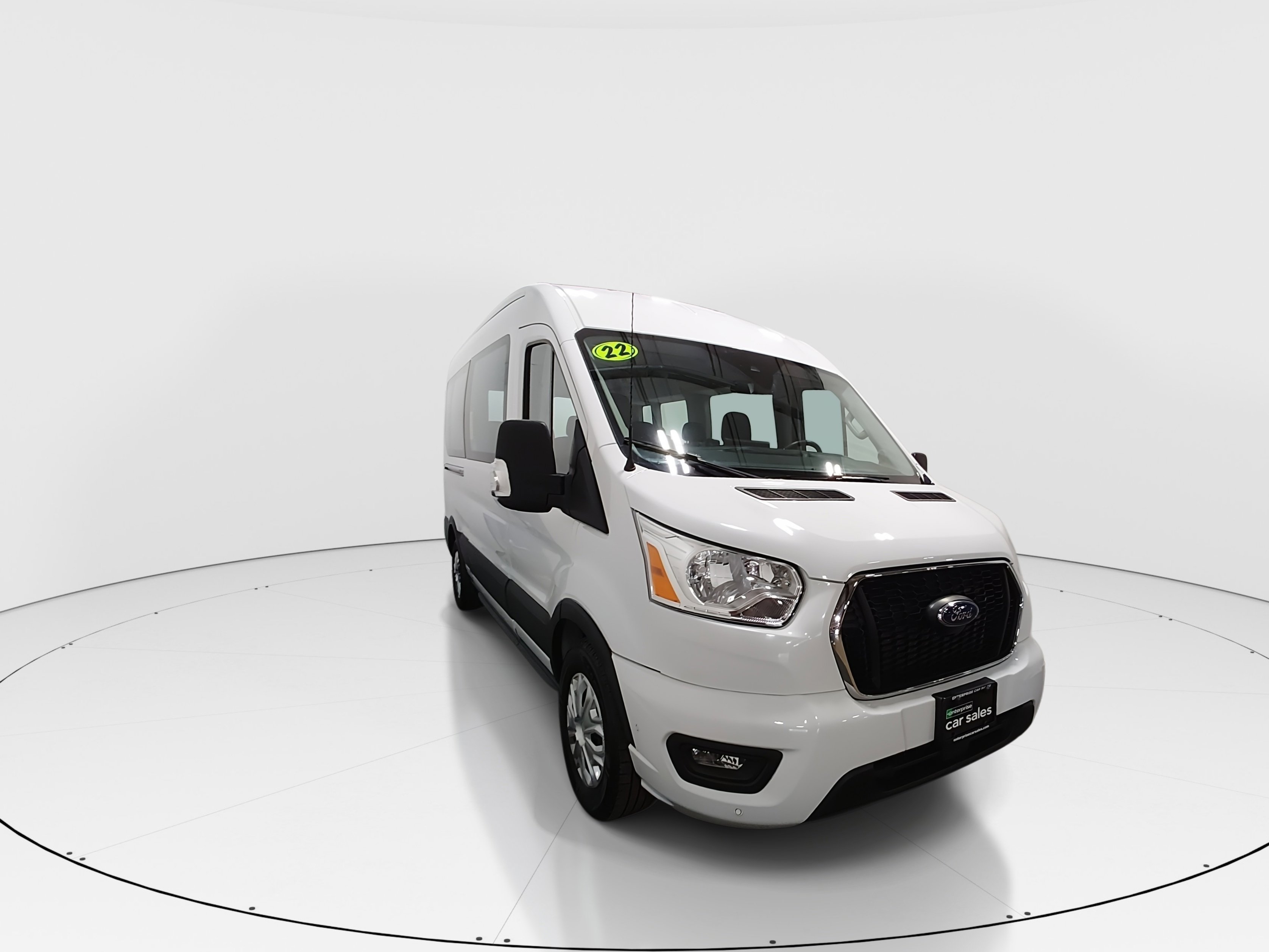 Used 2022 Ford Transit Passenger Wagon T-350 148" Med Roof XLT RWD