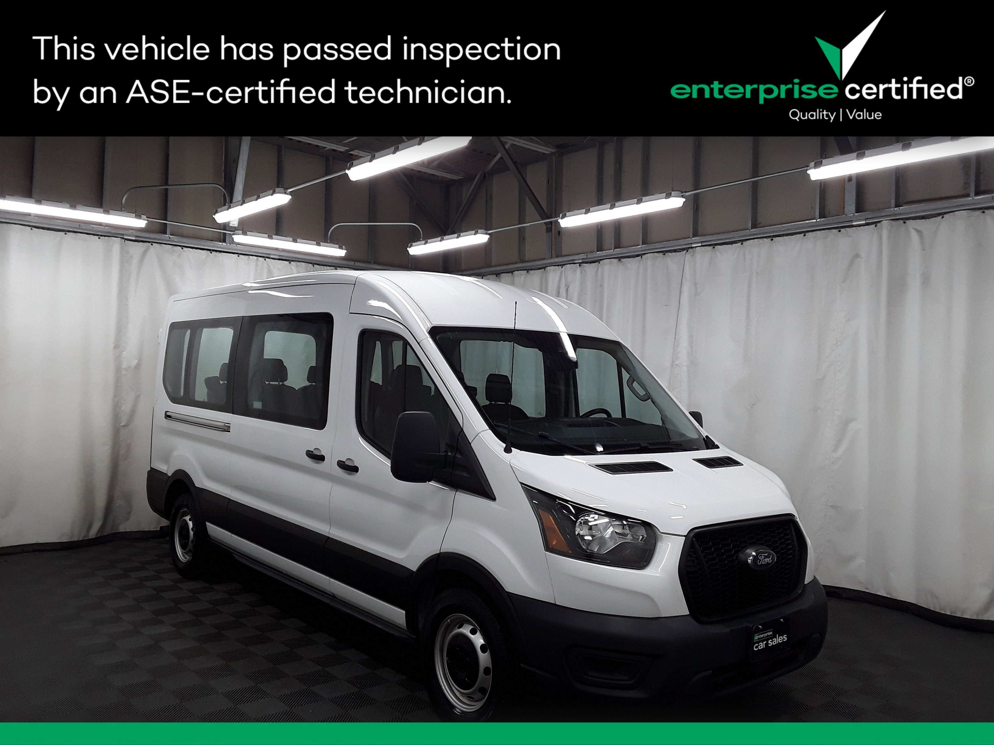 Used 2022 Ford Transit Passenger Wagon XLT T-350 148" Med Roof RWD