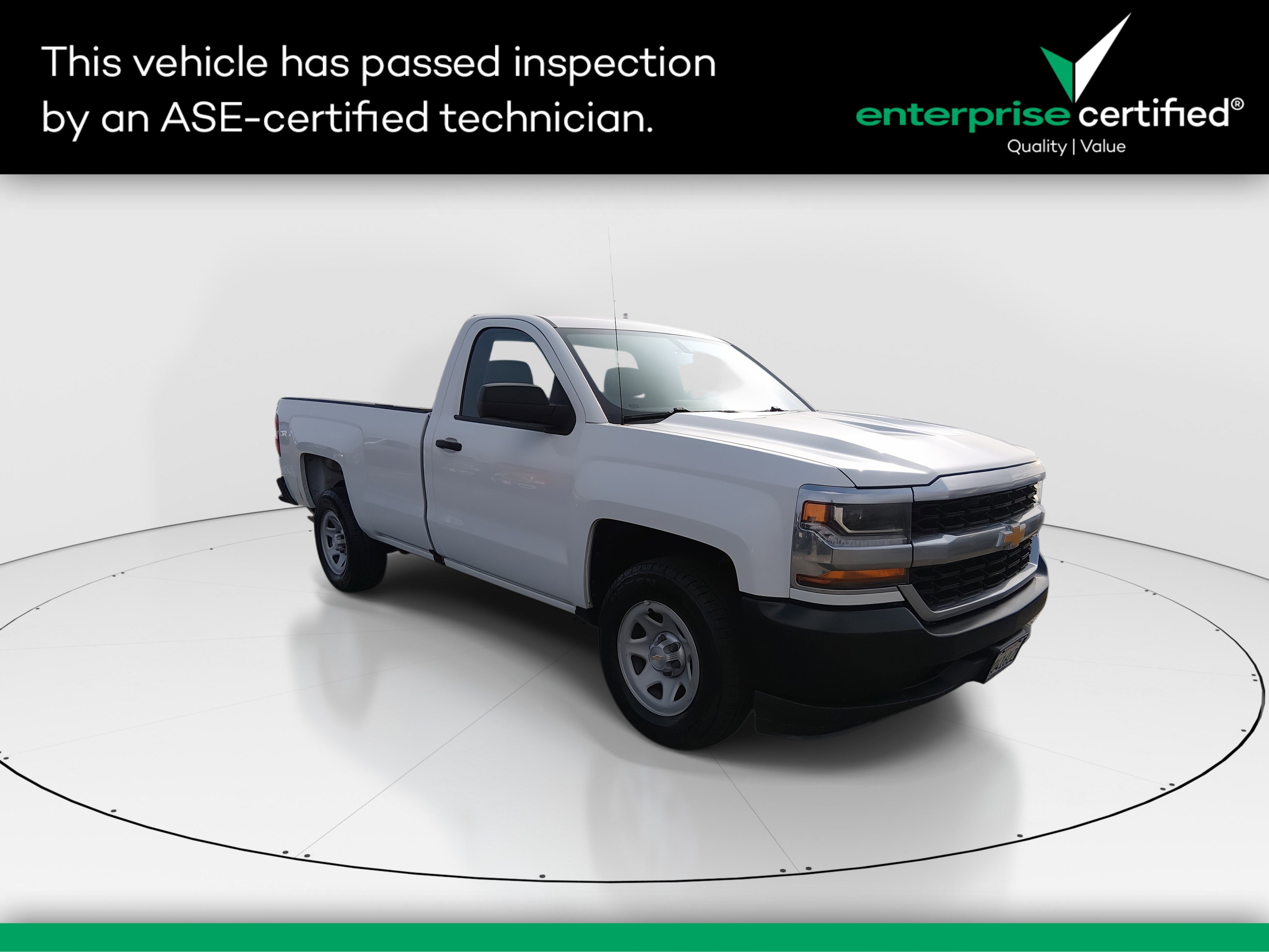 Used 2018 Chevrolet Silverado 1500 2WD Reg Cab 133.0" Work Truck
