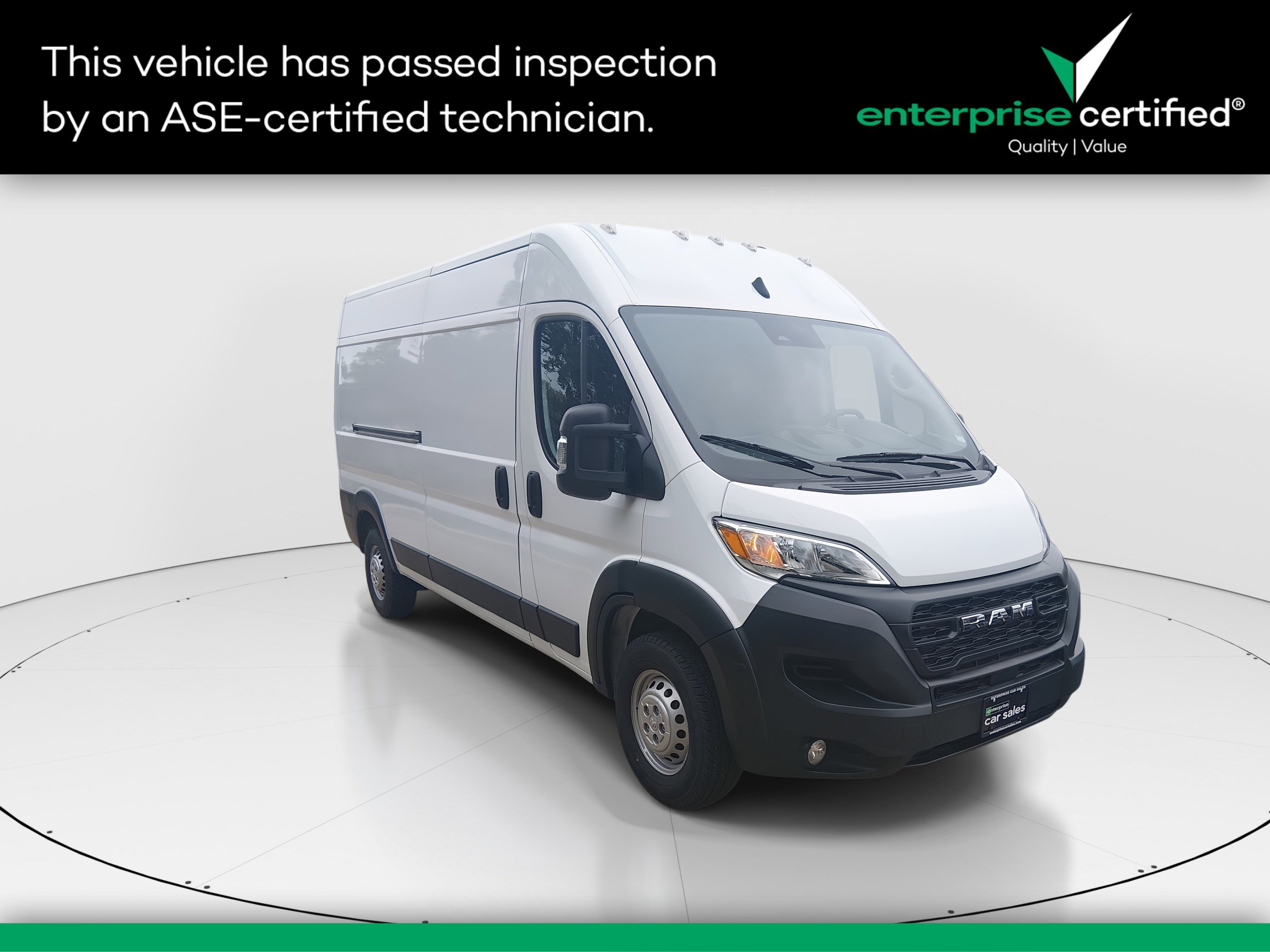 Used 2024 Ram ProMaster Cargo Van Tradesman 2500 High Roof 159" WB w/Pass Seat