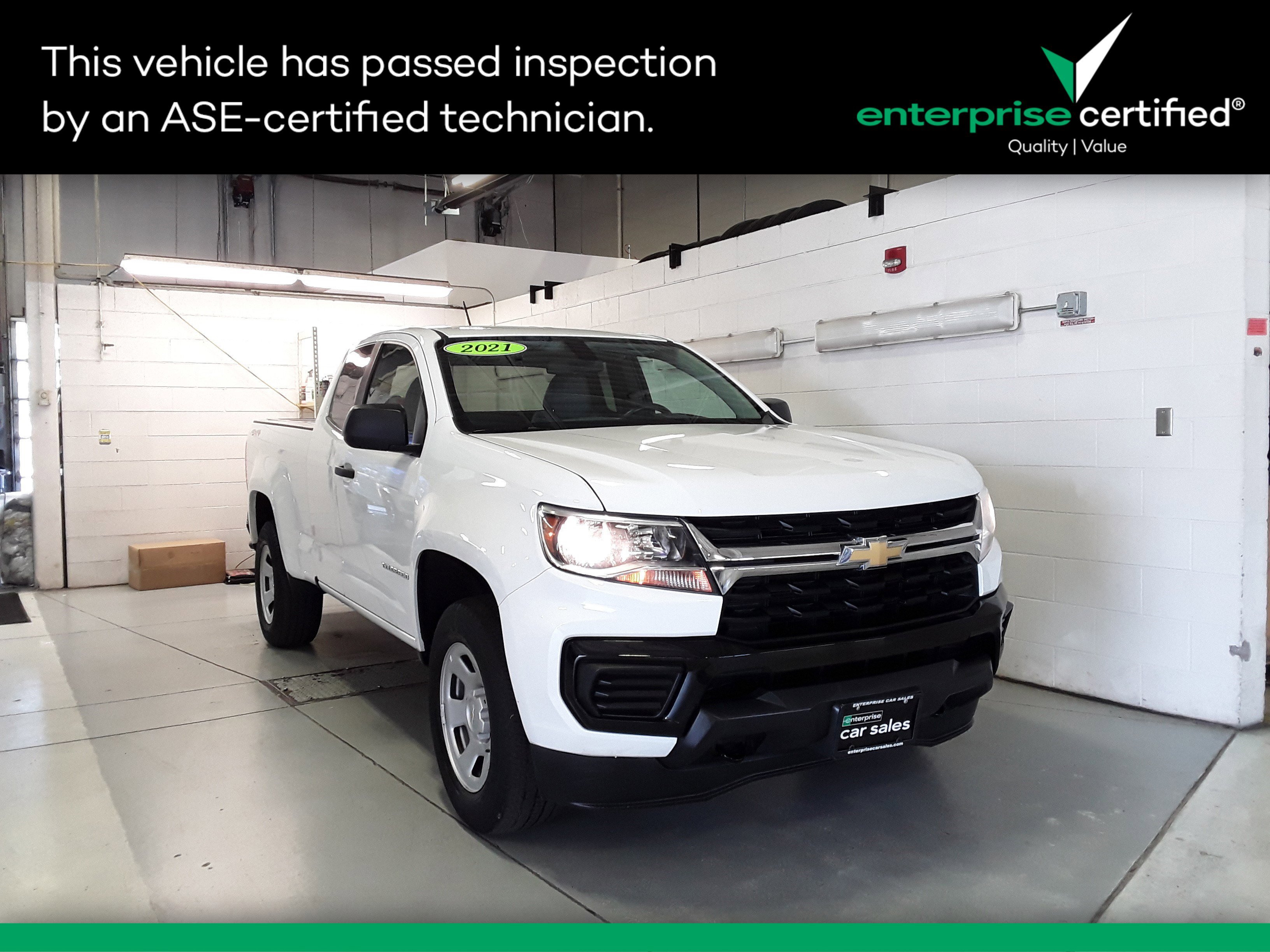 Used 2021 Chevrolet Colorado 4WD Ext Cab 128" Work Truck