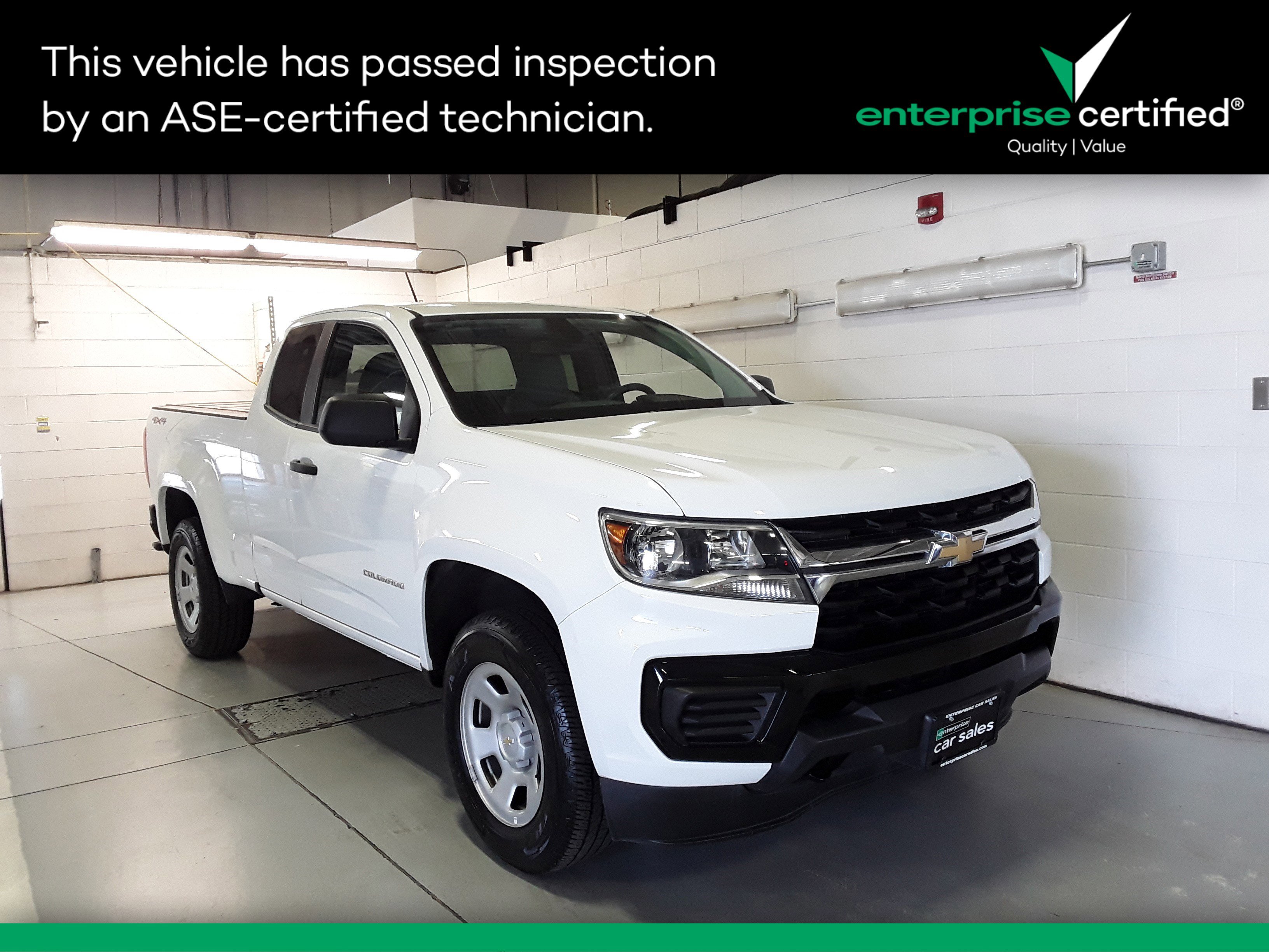 Used 2021 Chevrolet Colorado 4WD Ext Cab 128" Work Truck
