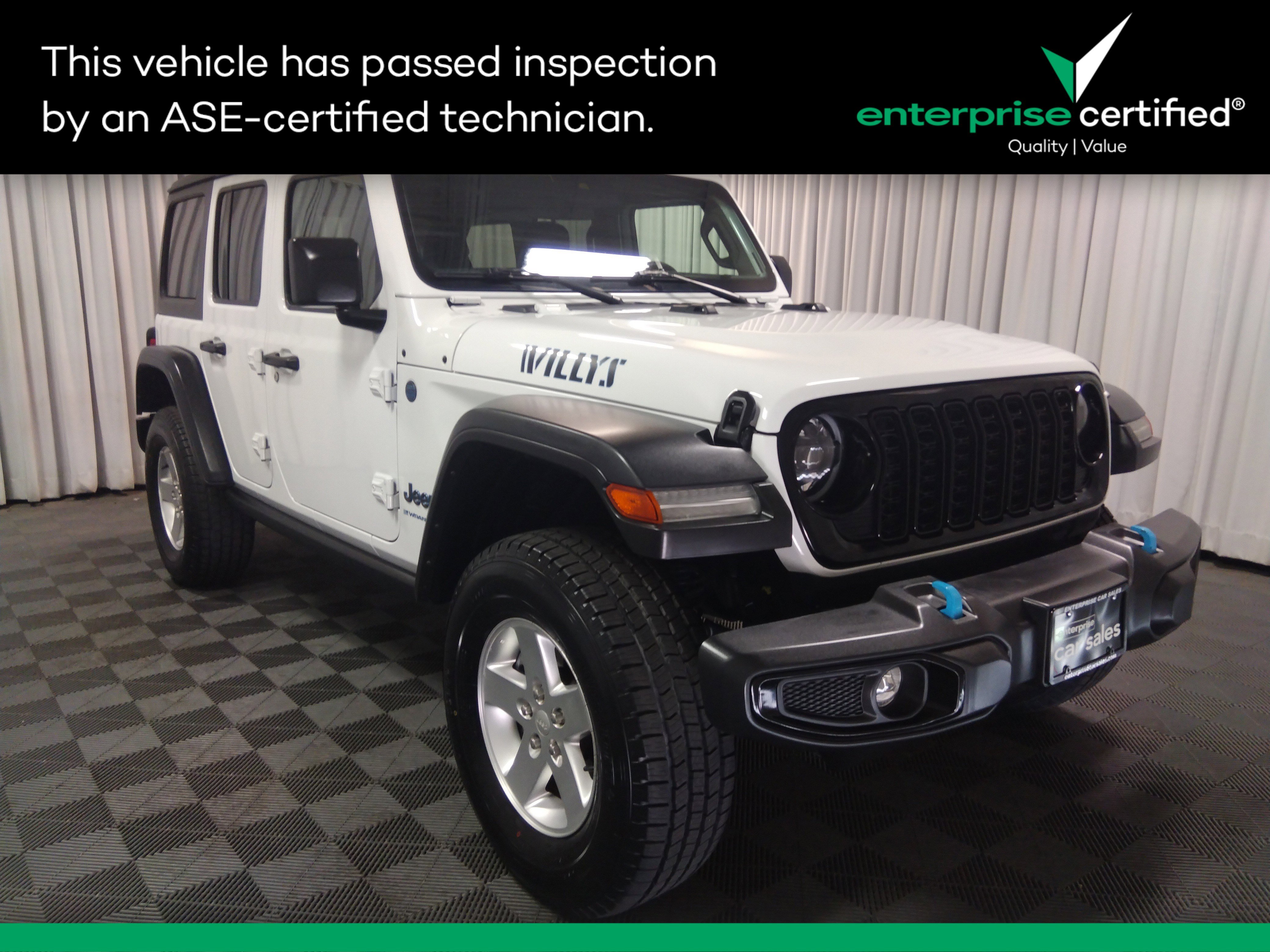 Used 2024 Jeep Wrangler 4xe Willys 4x4