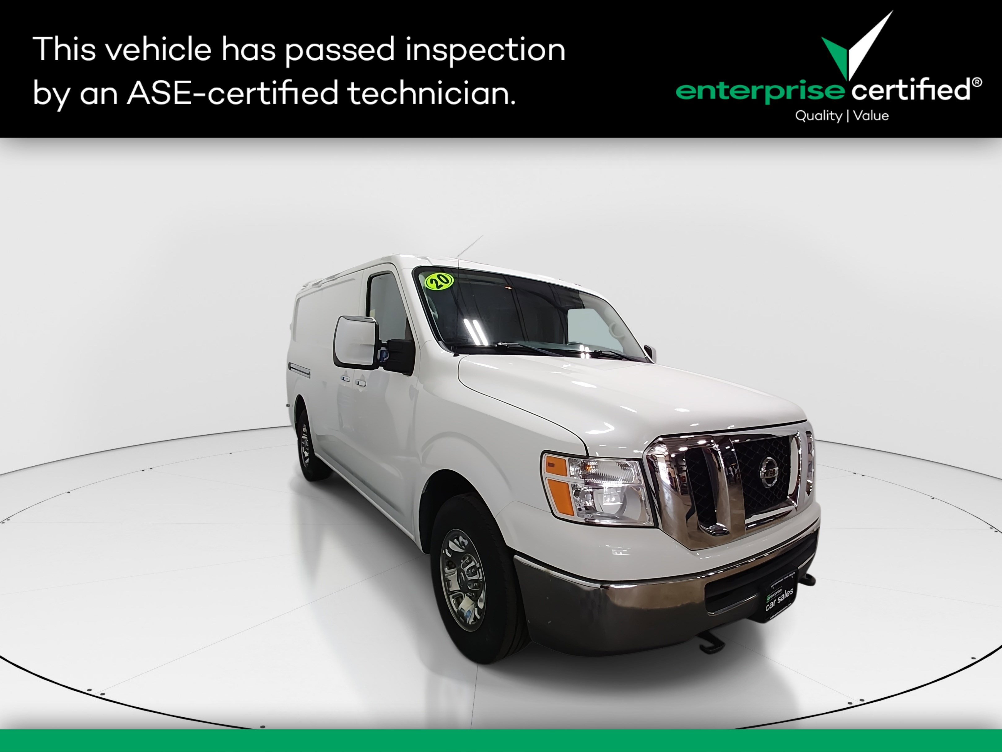 Used 2020 Nissan NV Cargo NV2500 HD Standard Roof V8 SV