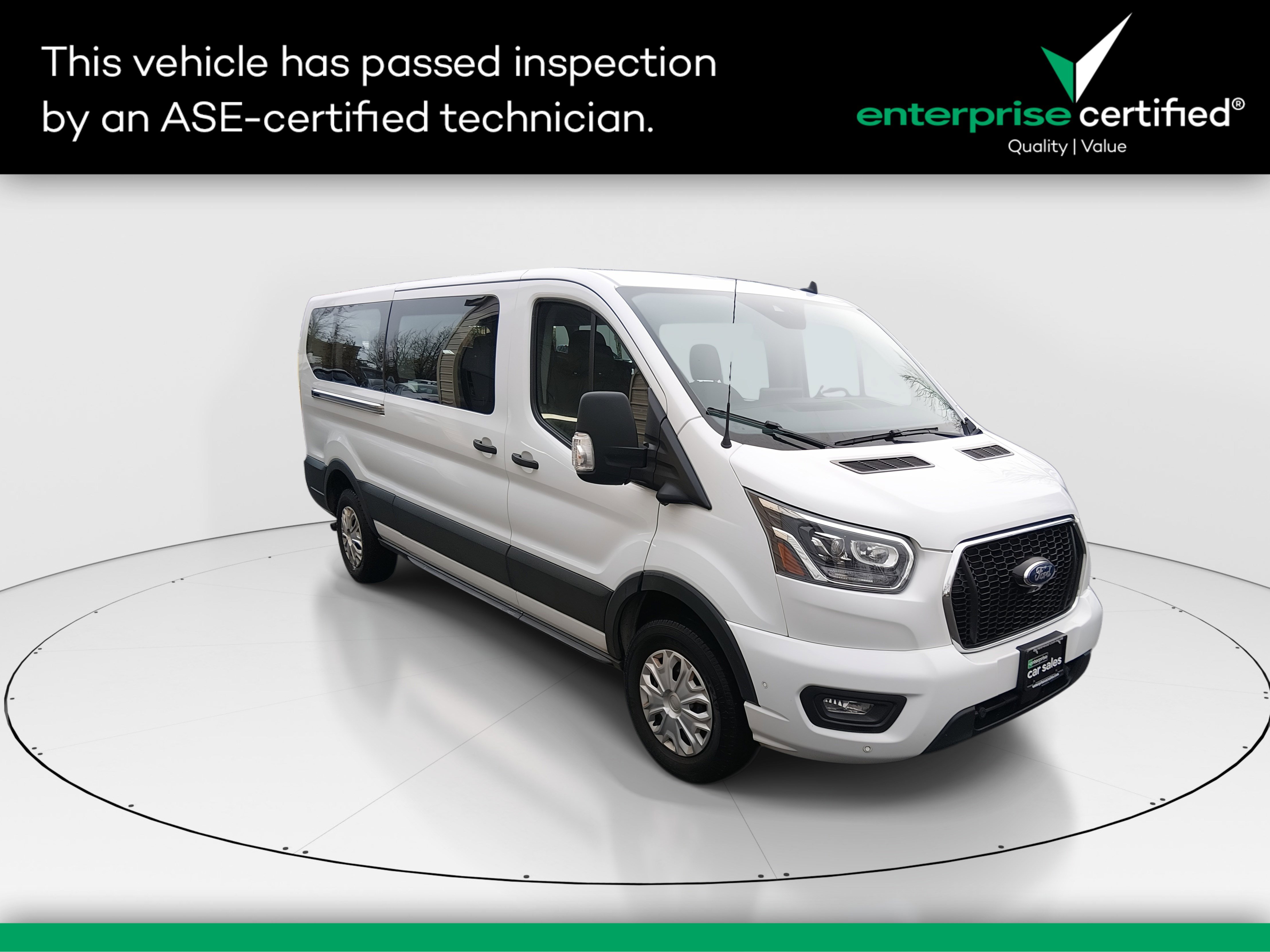 Used 2023 Ford Transit Passenger Wagon T-350 148" Low Roof XLT RWD