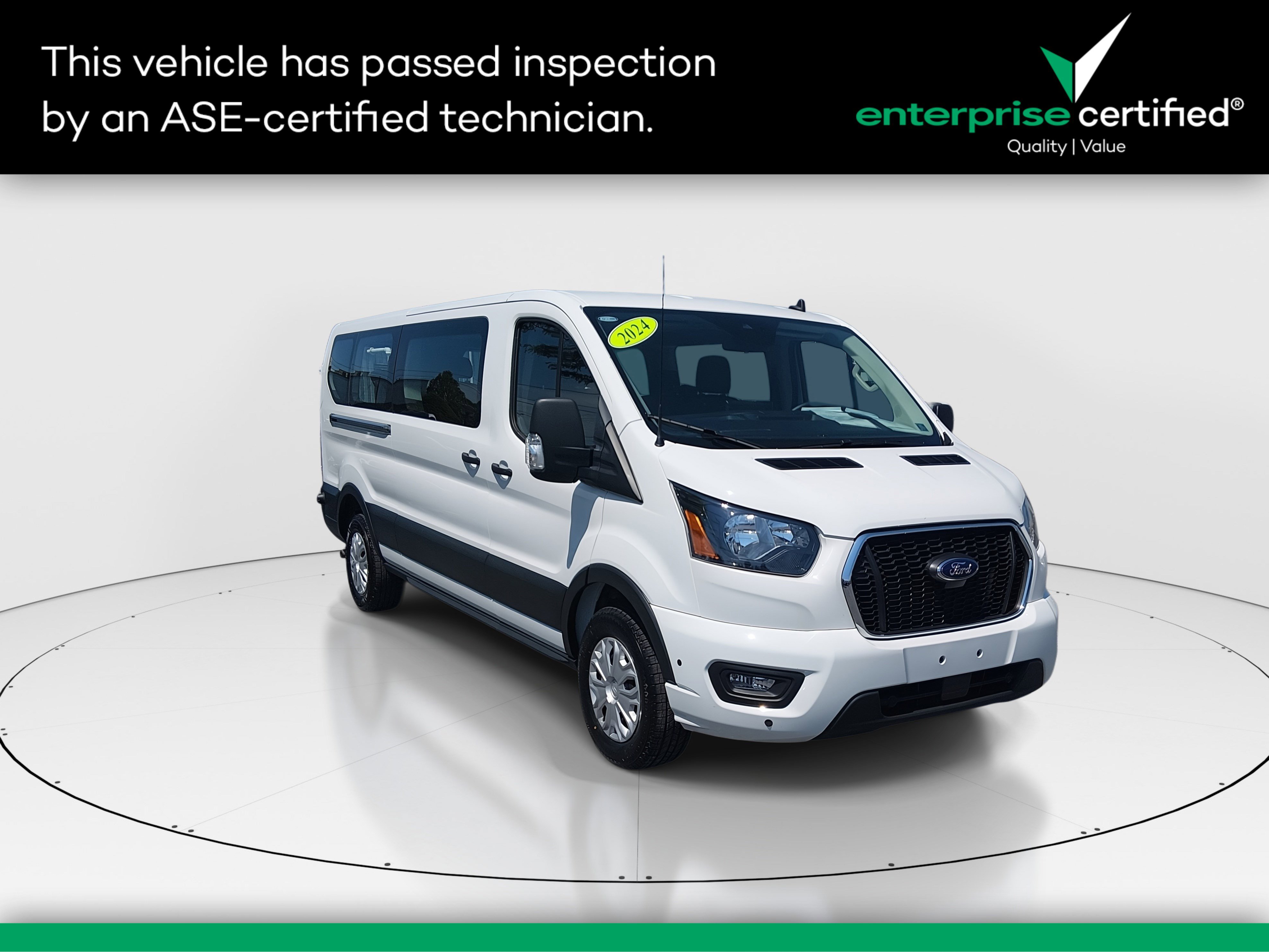 Used 2024 Ford Transit Passenger Wagon T-350 148" Low Roof XLT RWD