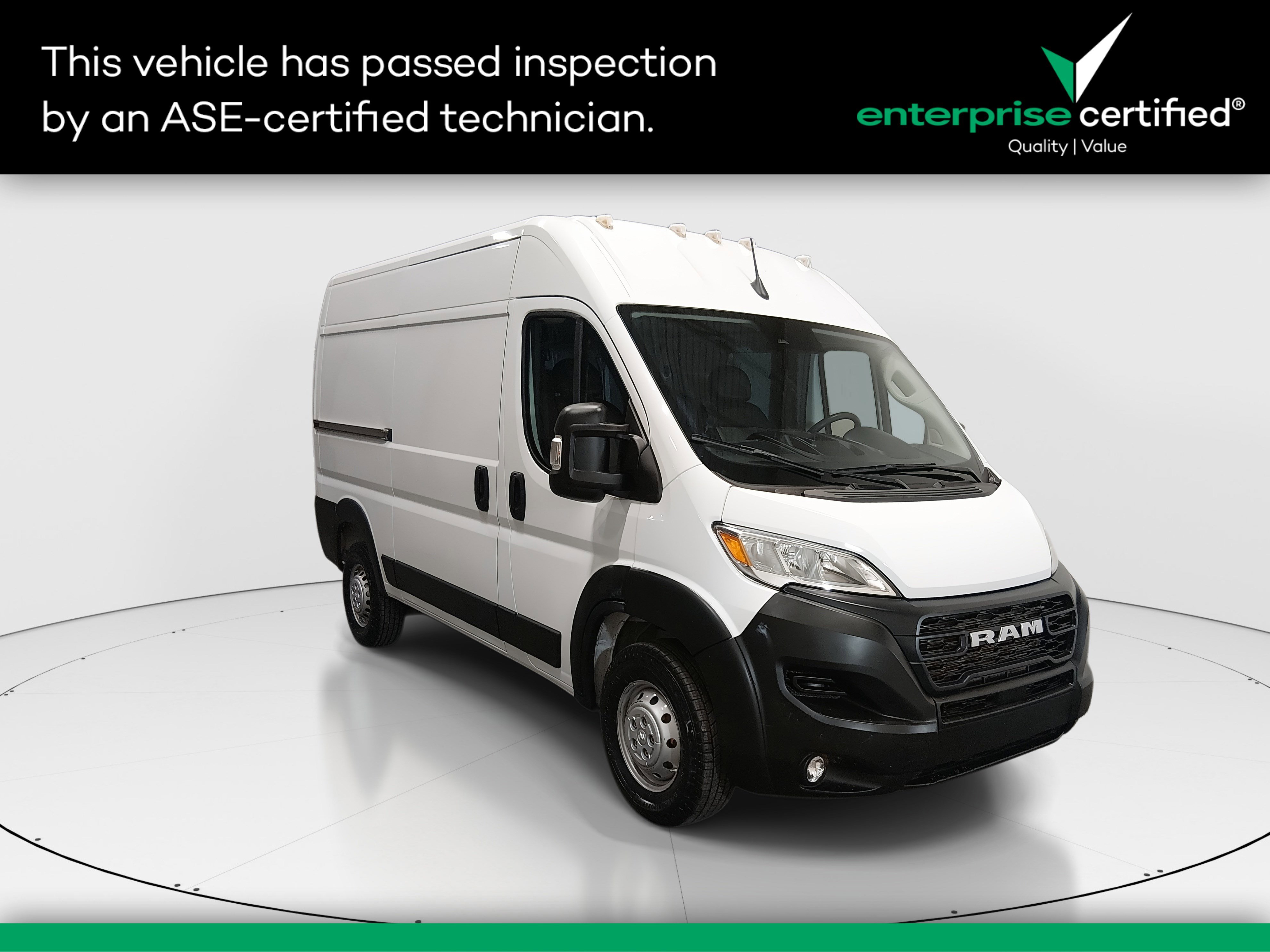 Used 2024 Ram ProMaster Cargo Van Tradesman 2500 High Roof 136" WB w/Pass Seat
