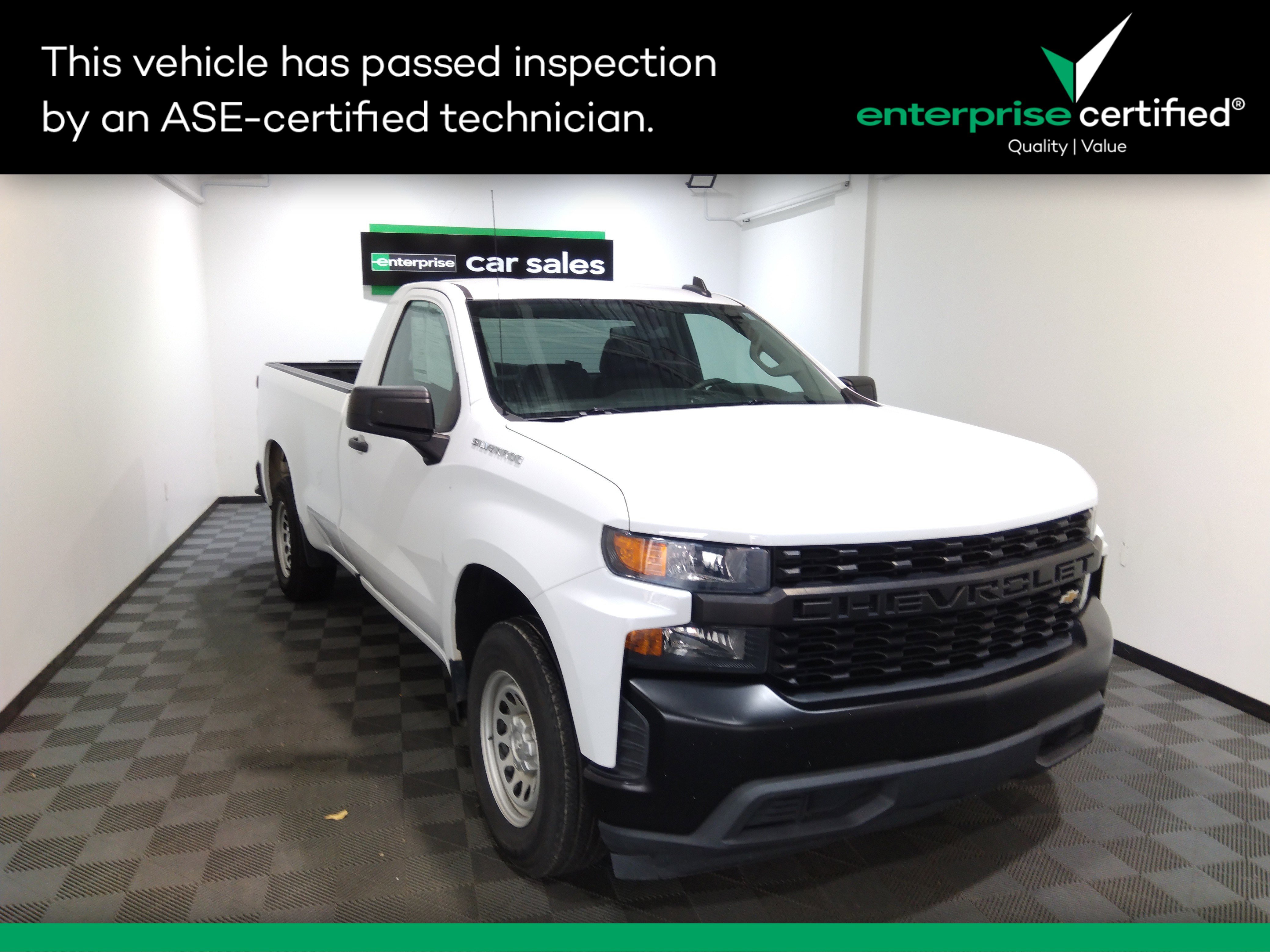 Used 2021 Chevrolet Silverado 1500 2WD Reg Cab 140" Work Truck