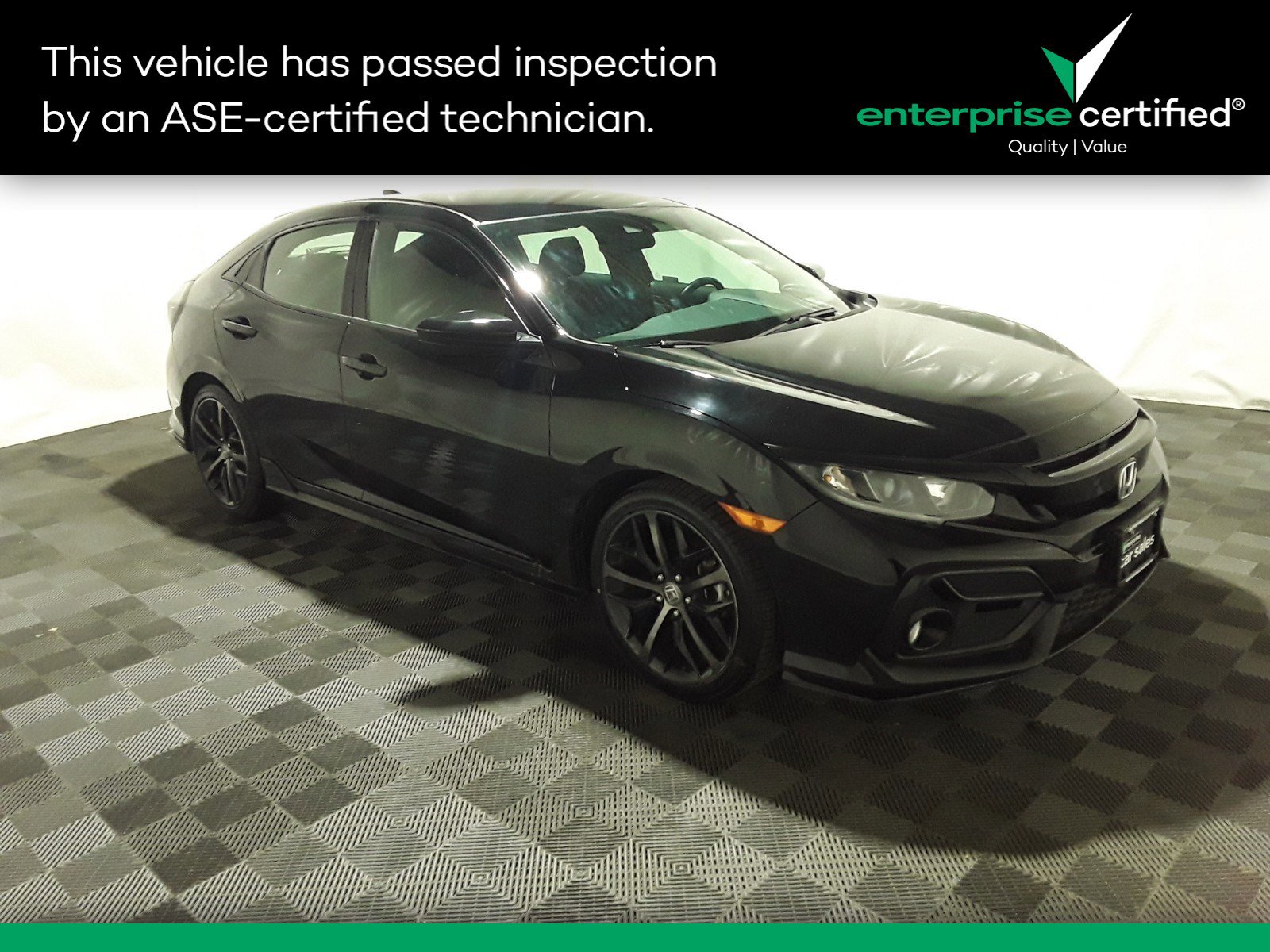 Used 2021 Honda Civic Hatchback Sport CVT