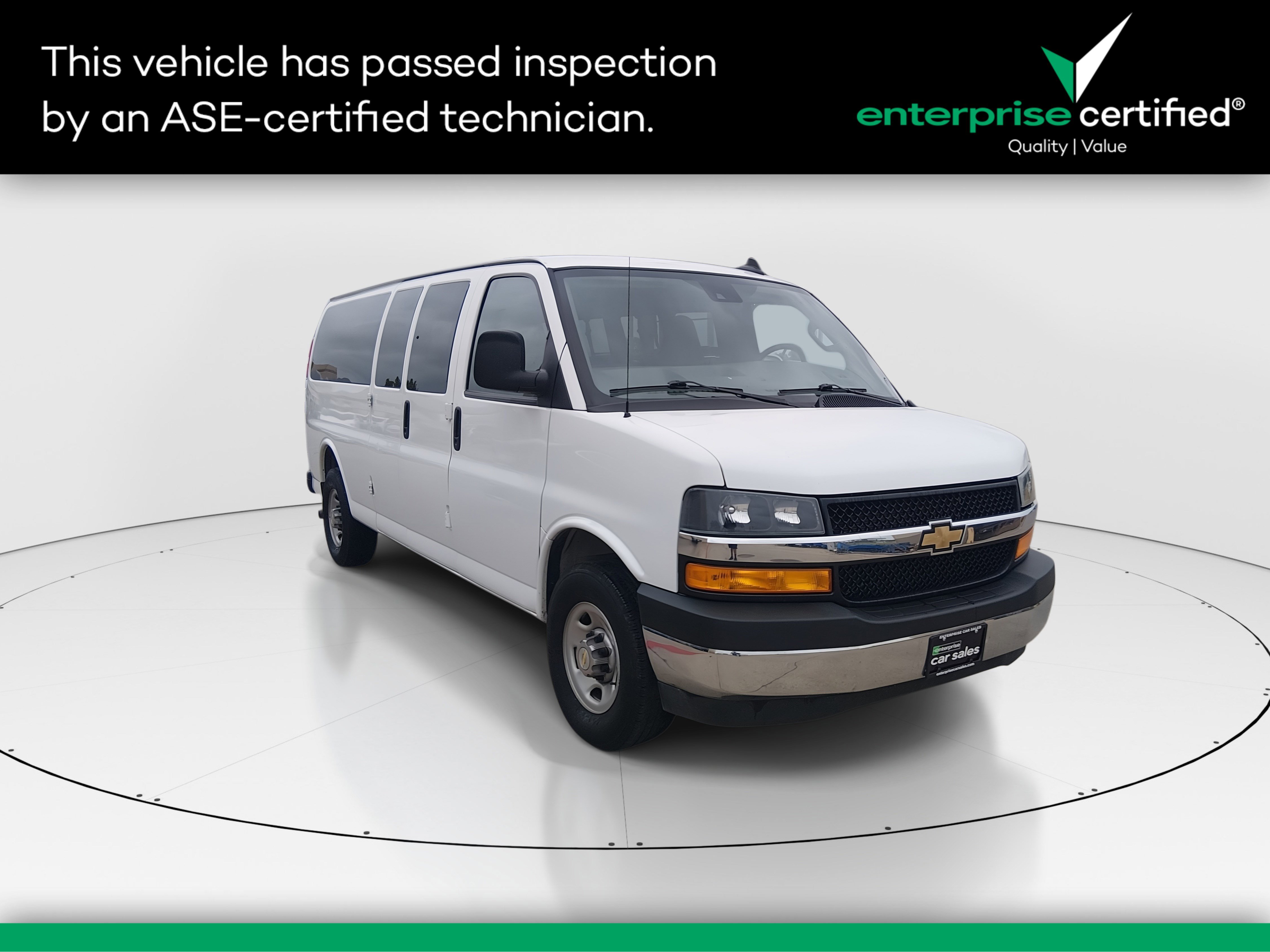 Used 2024 Chevrolet Express 15 Passenger RWD 3500 155" LT