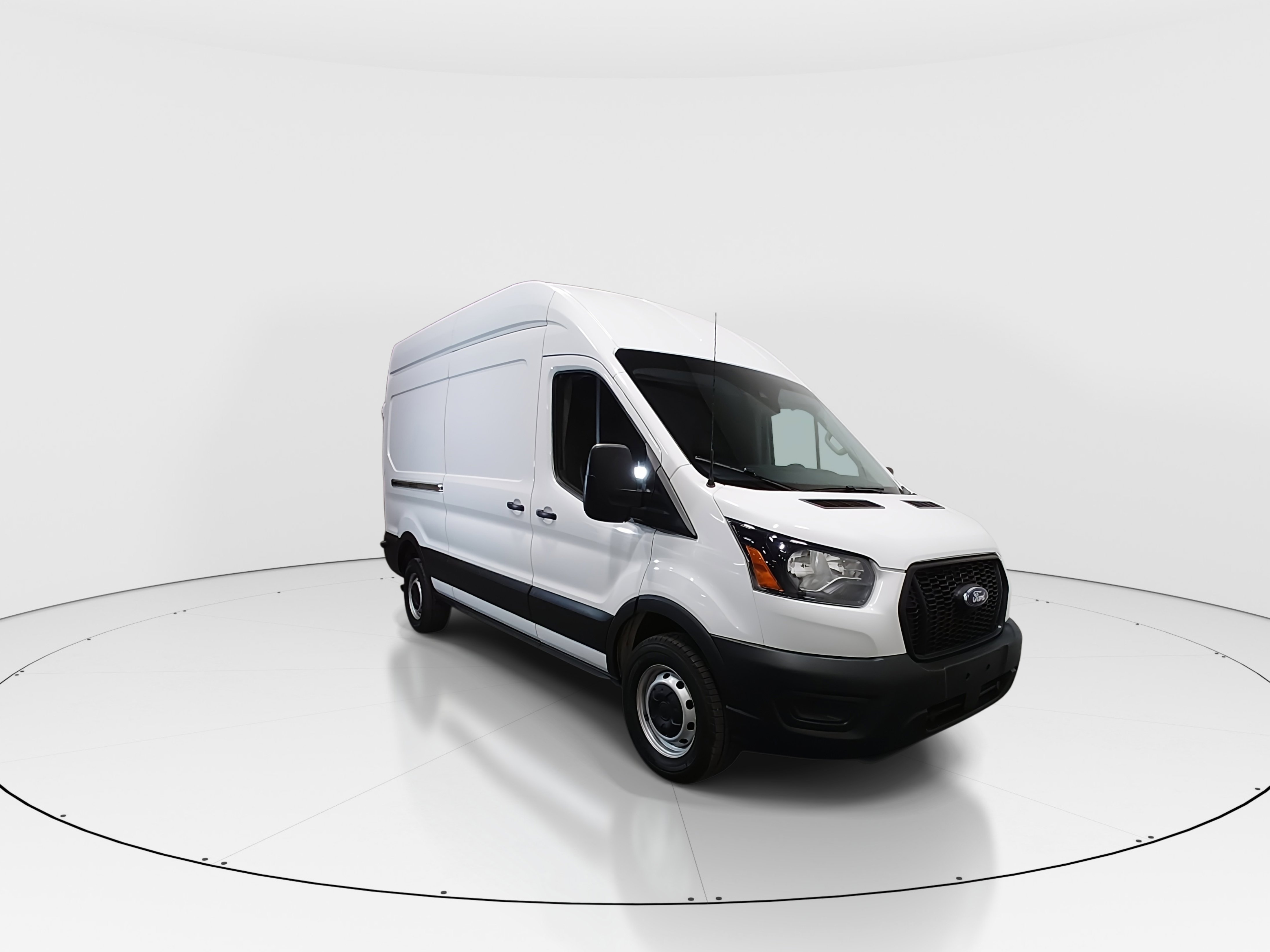 Used 2024 Ford Transit Cargo Van T-250 148" Hi Rf 9070 GVWR RWD