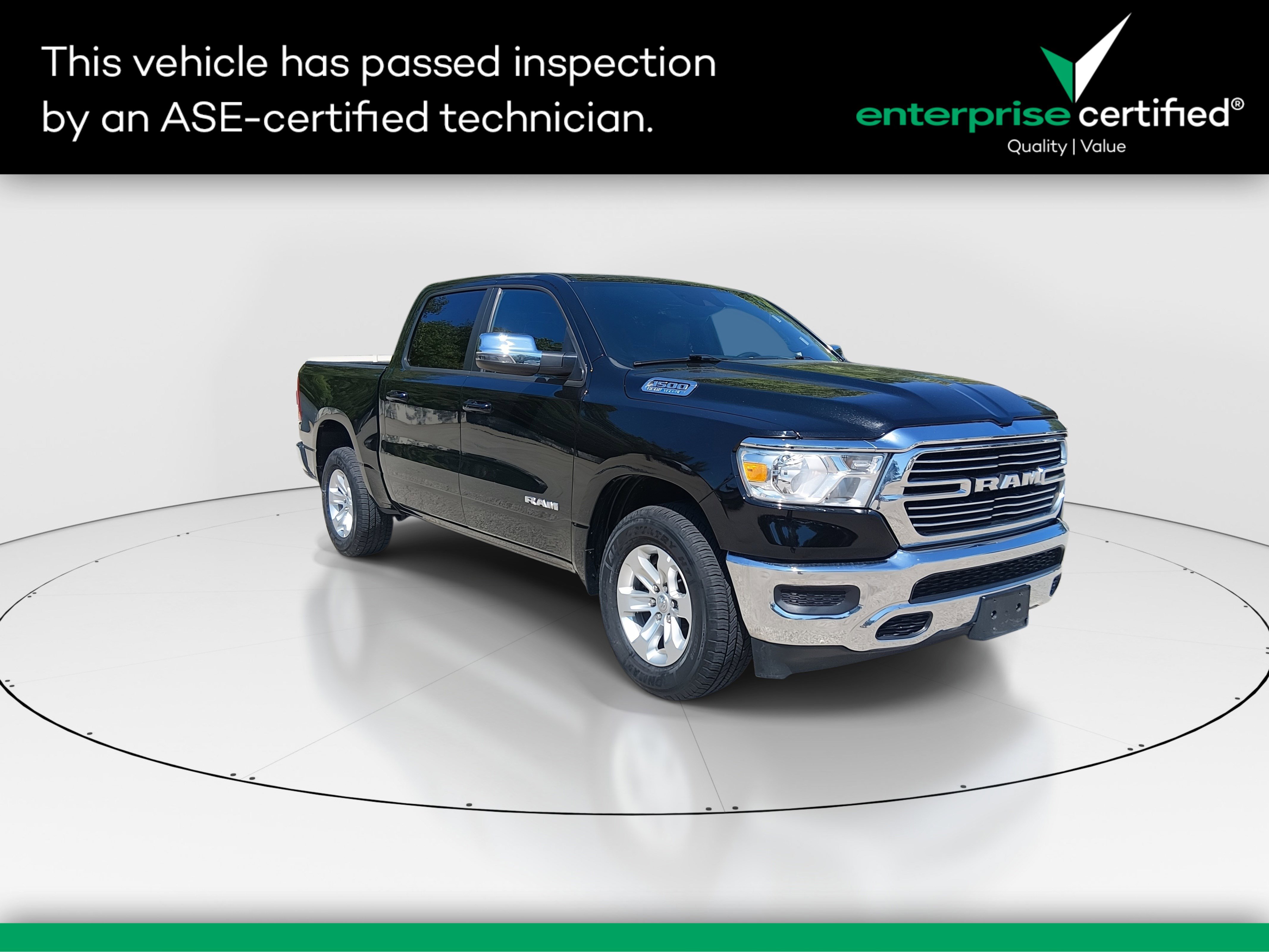 Used 2024 Ram 1500 Laramie 4x4 Crew Cab 5'7" Box