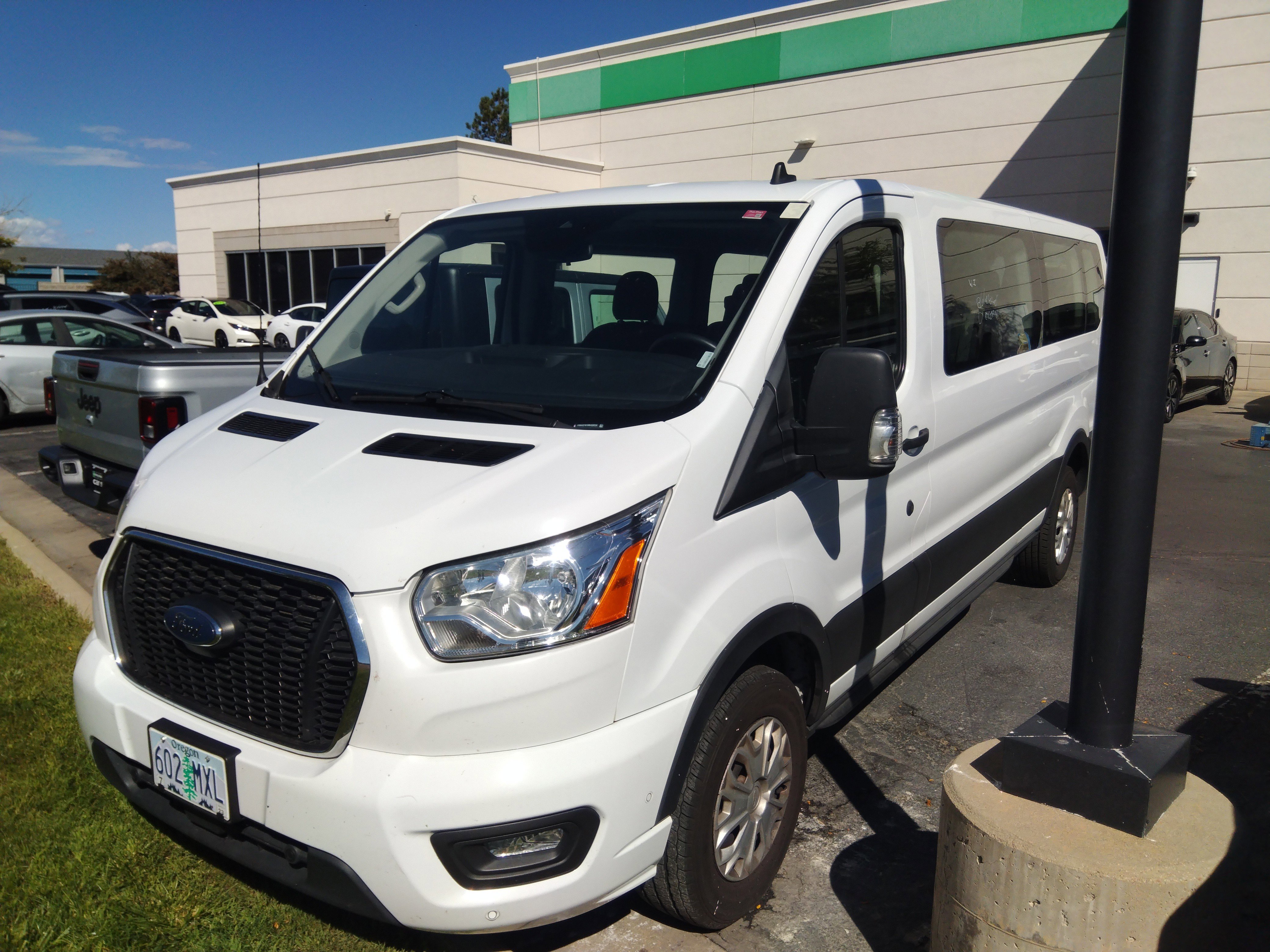 Used 2021 Ford Transit 15 Passenger Wagon T-350 148" Low Roof XLT RWD