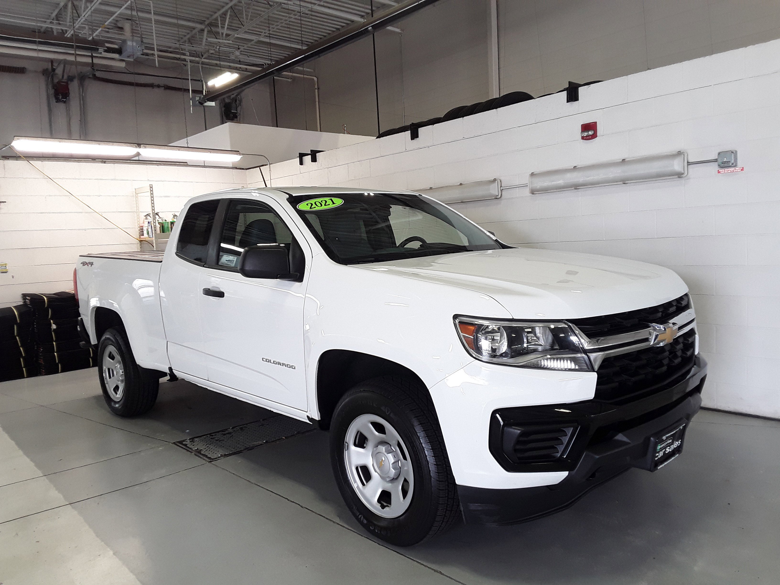 Used 2021 Chevrolet Colorado 4WD Ext Cab 128" Work Truck