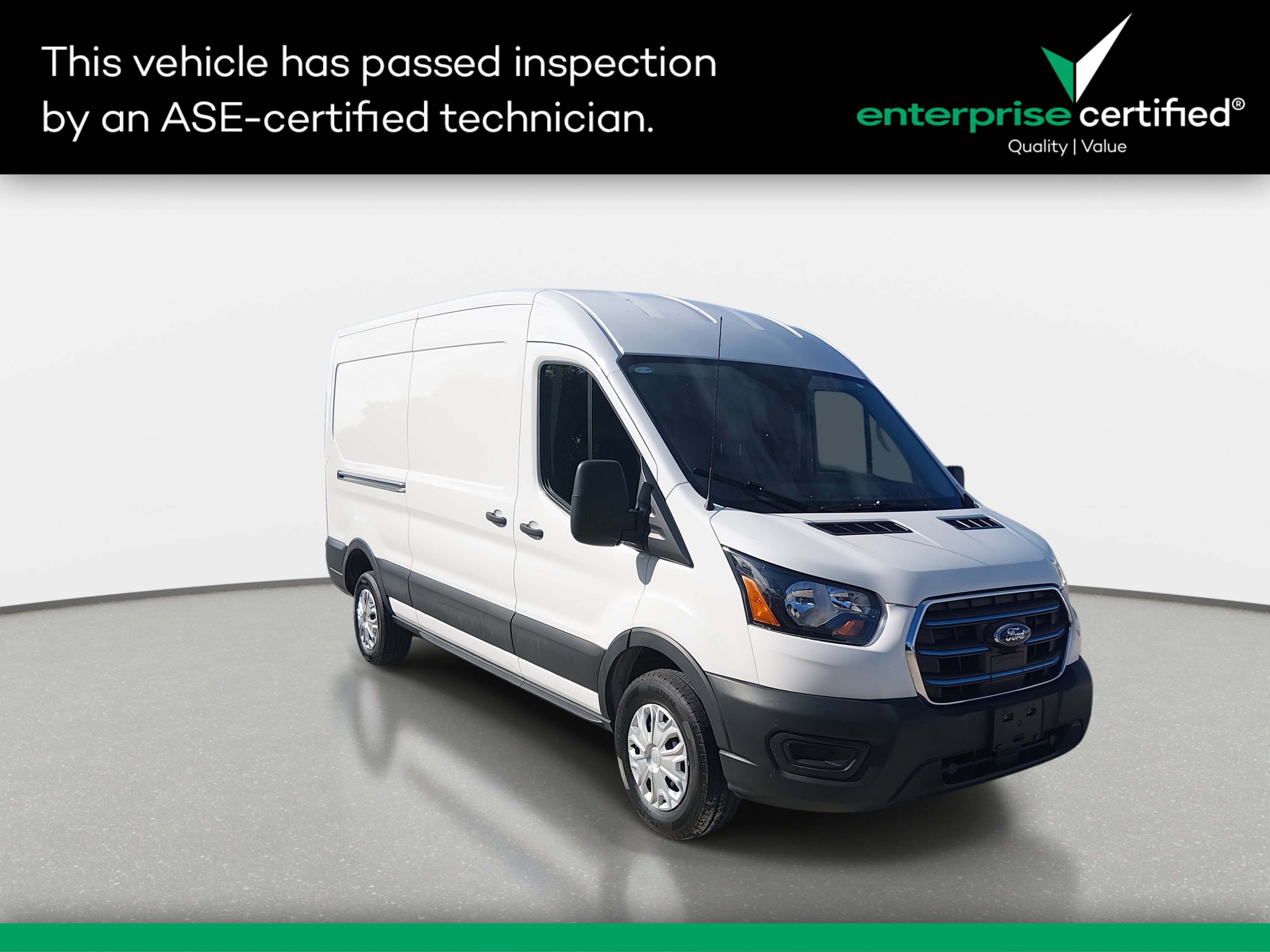 Used 2023 Ford E-Transit Cargo Van T-350 148" Med Rf 9500 GVWR RWD