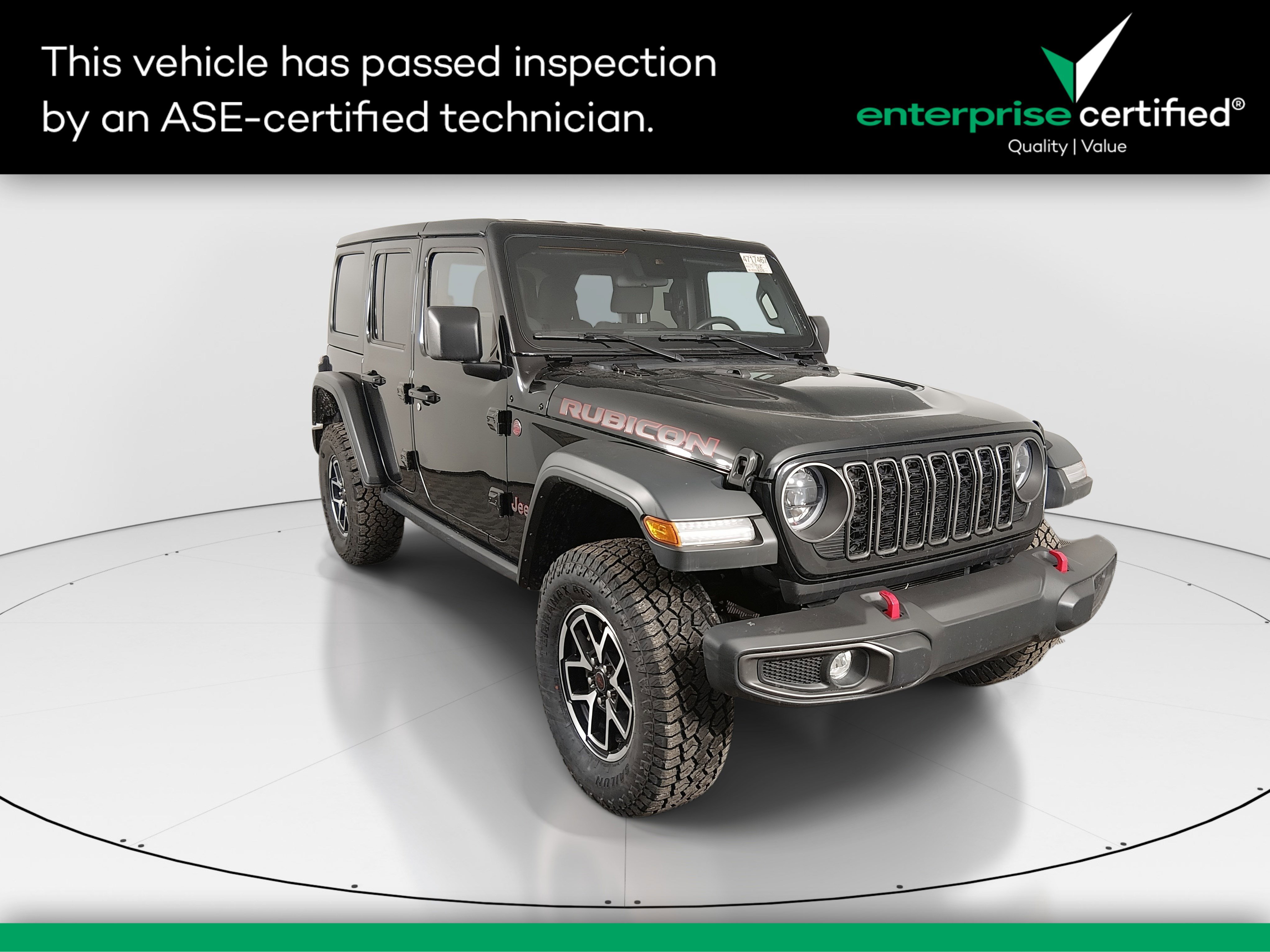 Used 2024 Jeep Wrangler Rubicon 4 Door 4x4