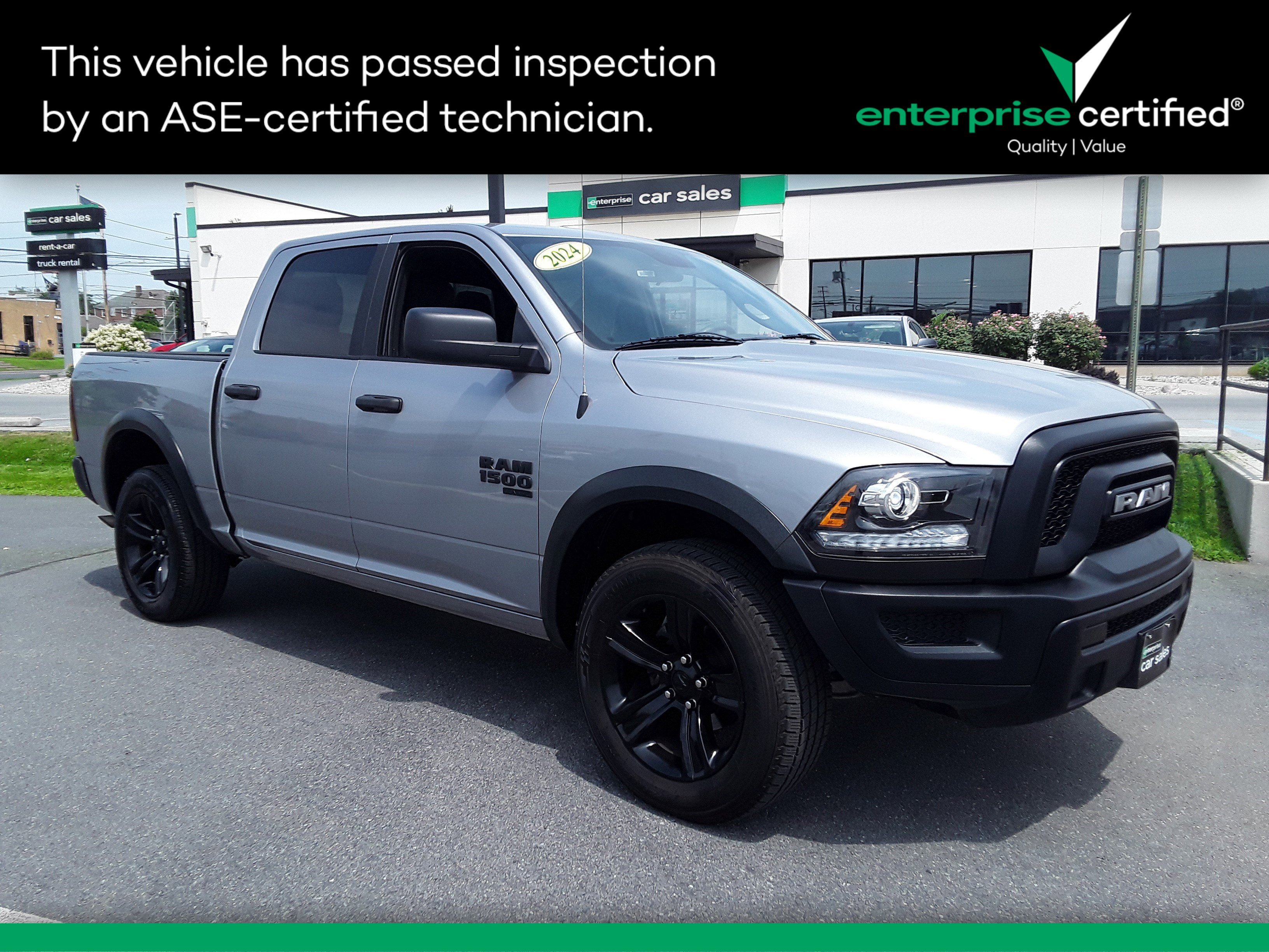 Used 2024 Ram 1500 Classic Warlock 4x4 Crew Cab 5'7" Box