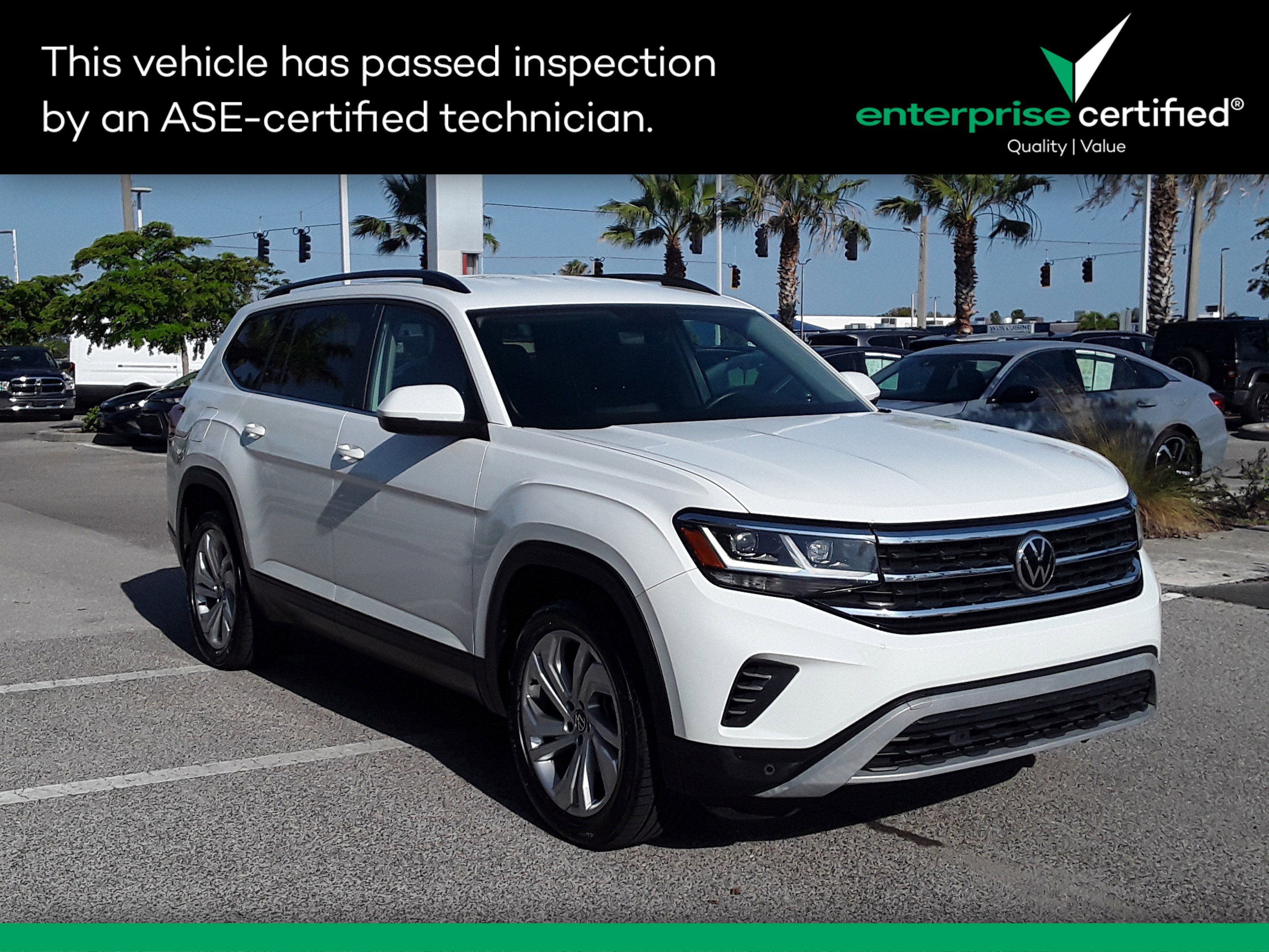 2021 Volkswagen Atlas 2021.5 3.6L V6 SE w/Technology FWD