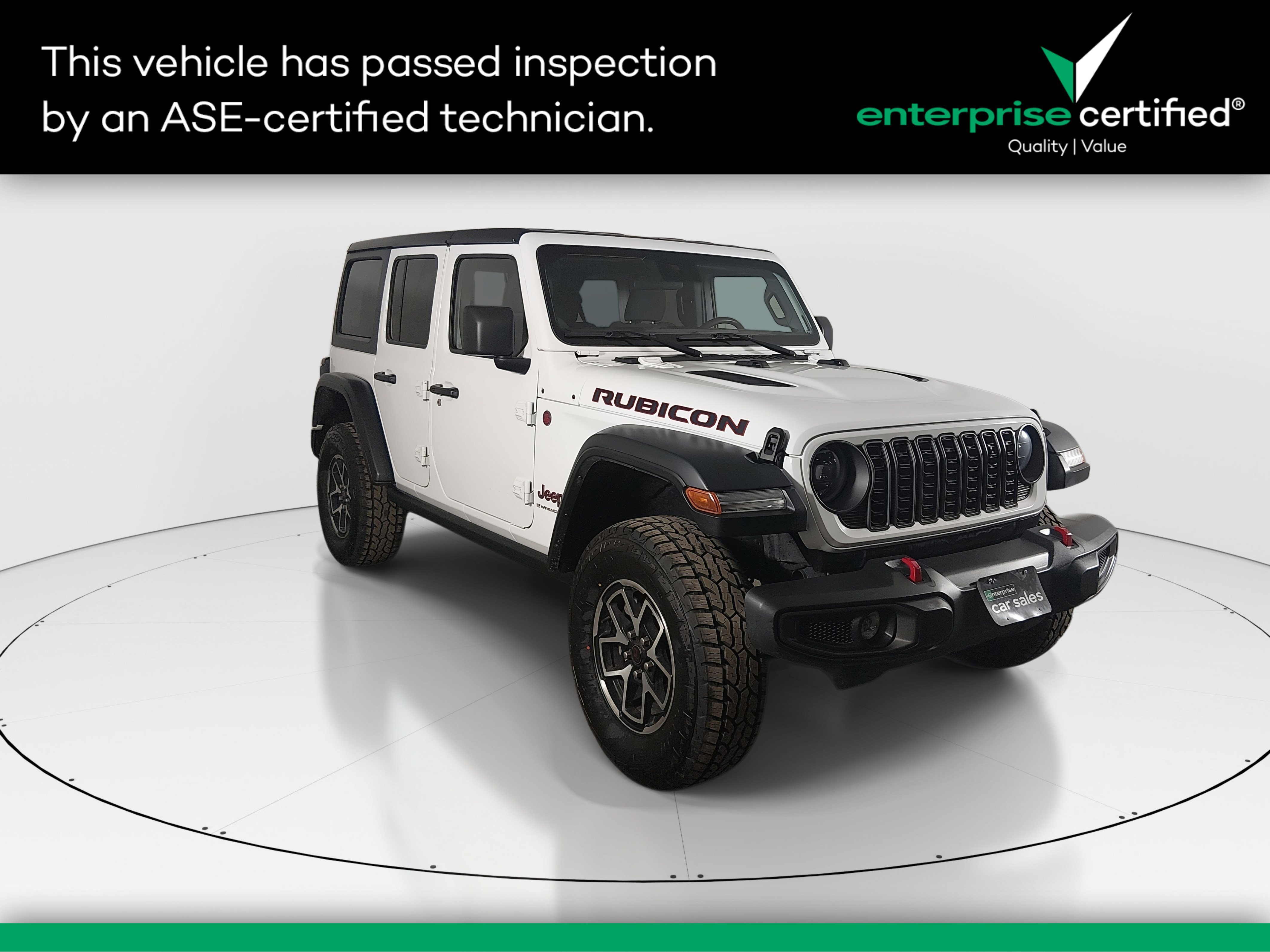 Used 2024 Jeep Wrangler Rubicon 4 Door 4x4