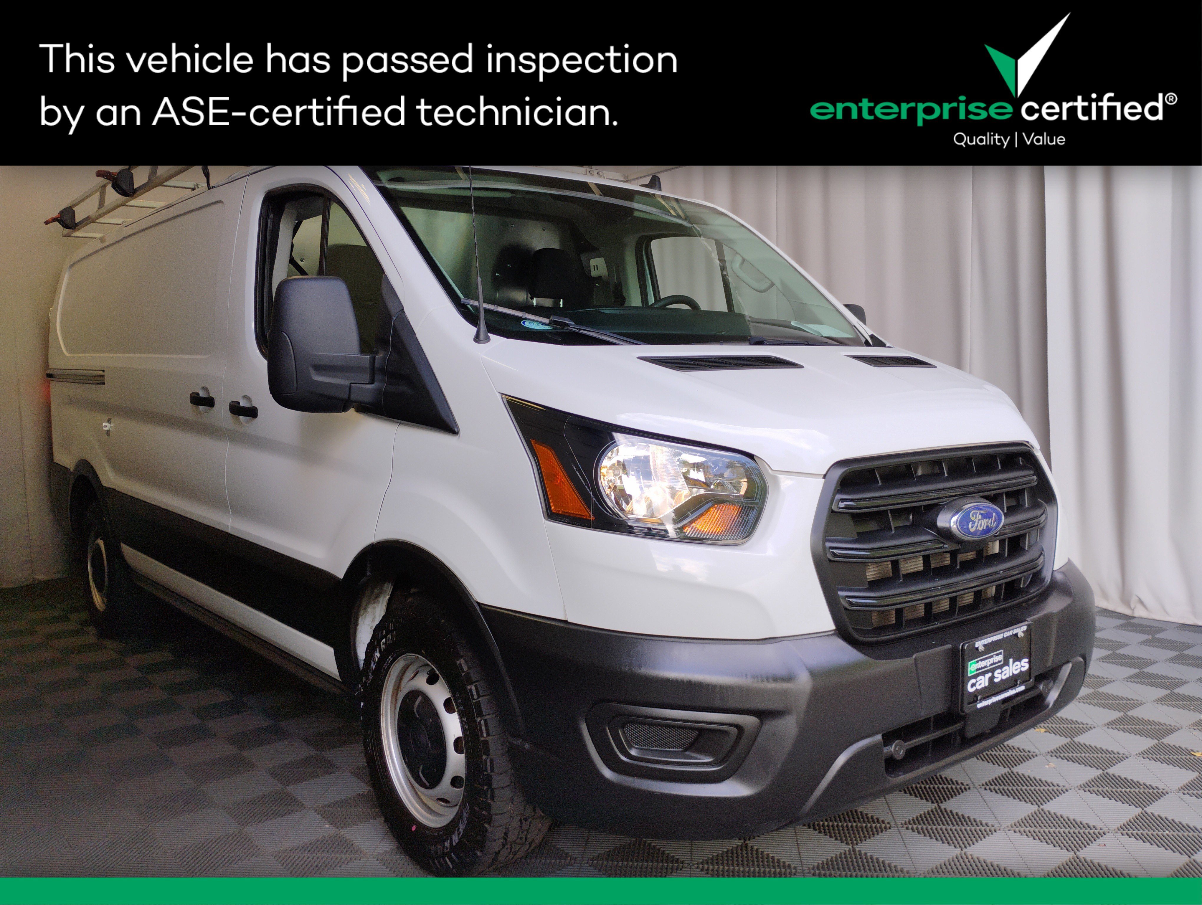 Used 2020 Ford Transit Cargo Van T-150 148" Low Rf 8670 GVWR RWD