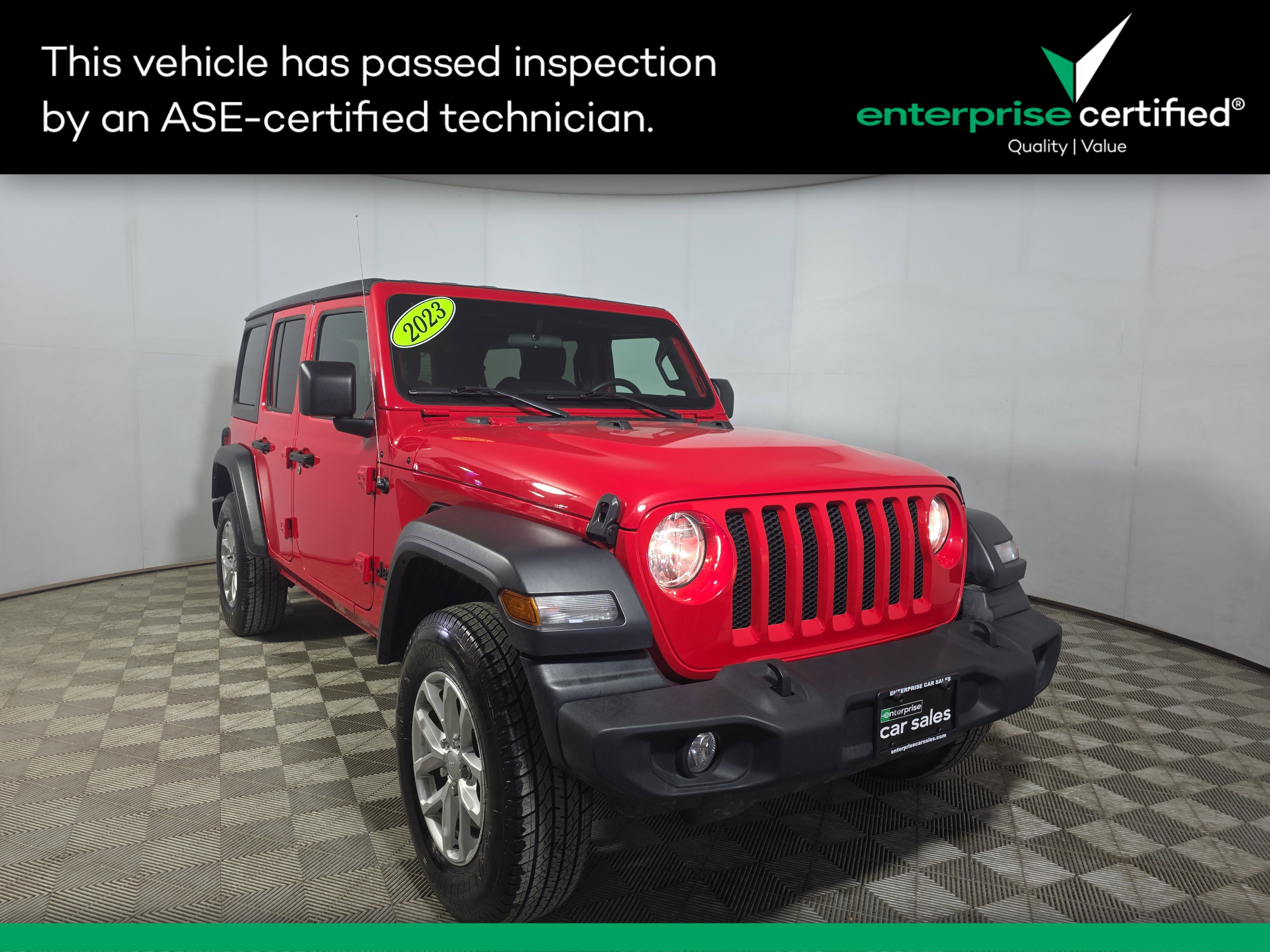 Used 2023 Jeep Wrangler Sport S 4 Door 4x4