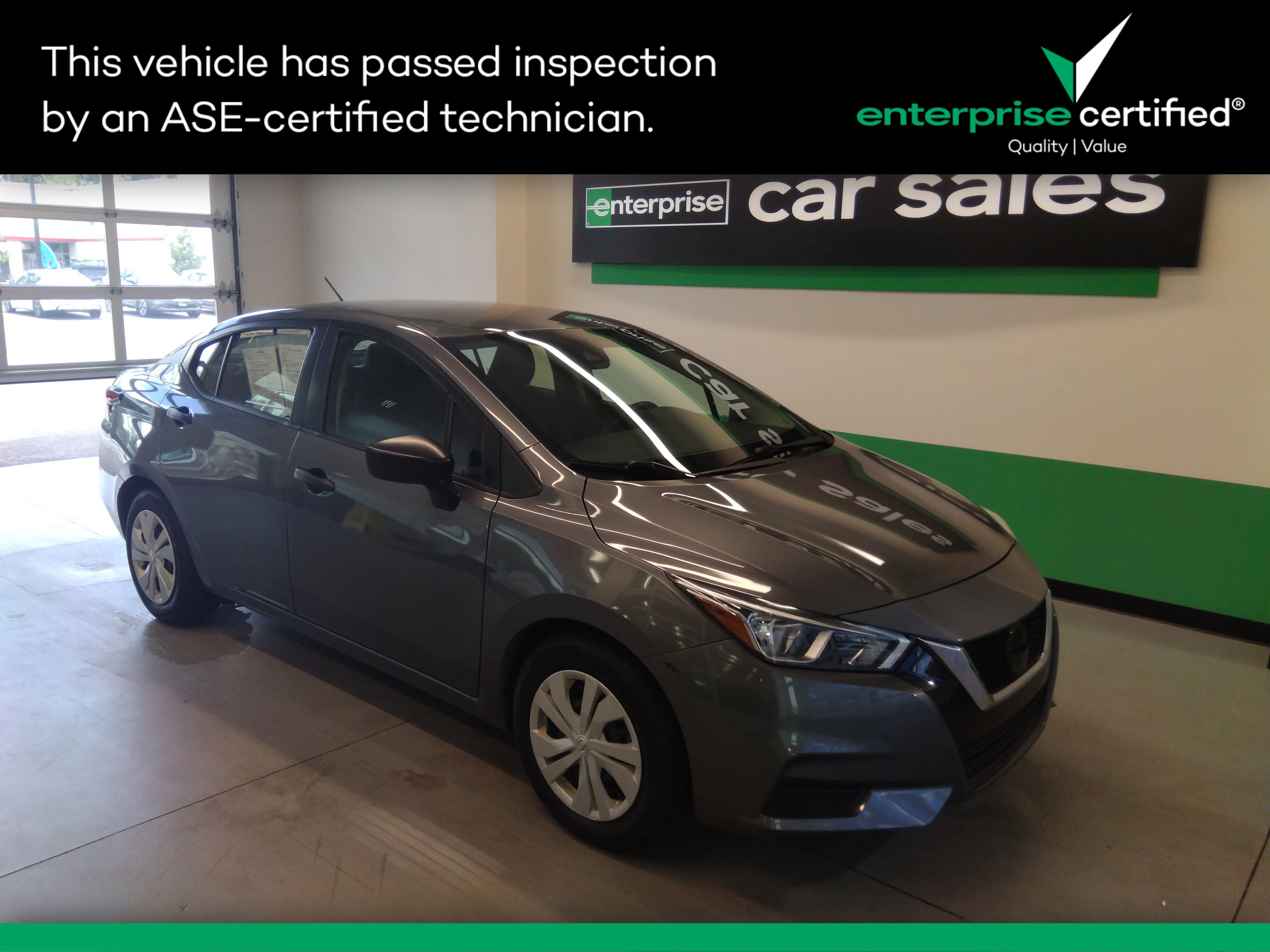 Used 2021 Nissan Versa S CVT