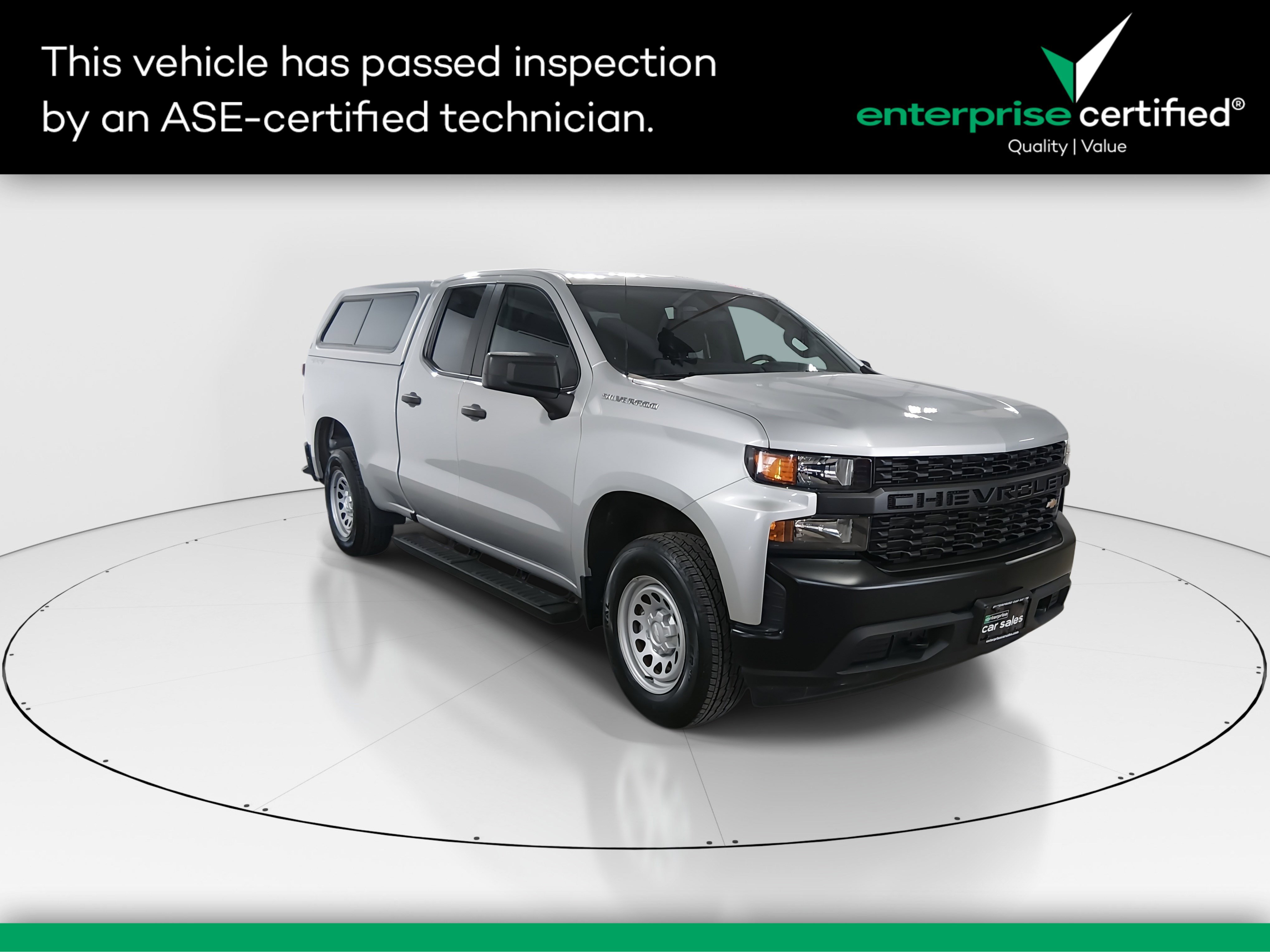 Used 2021 Chevrolet Silverado 1500 4WD Double Cab 147" Work Truck