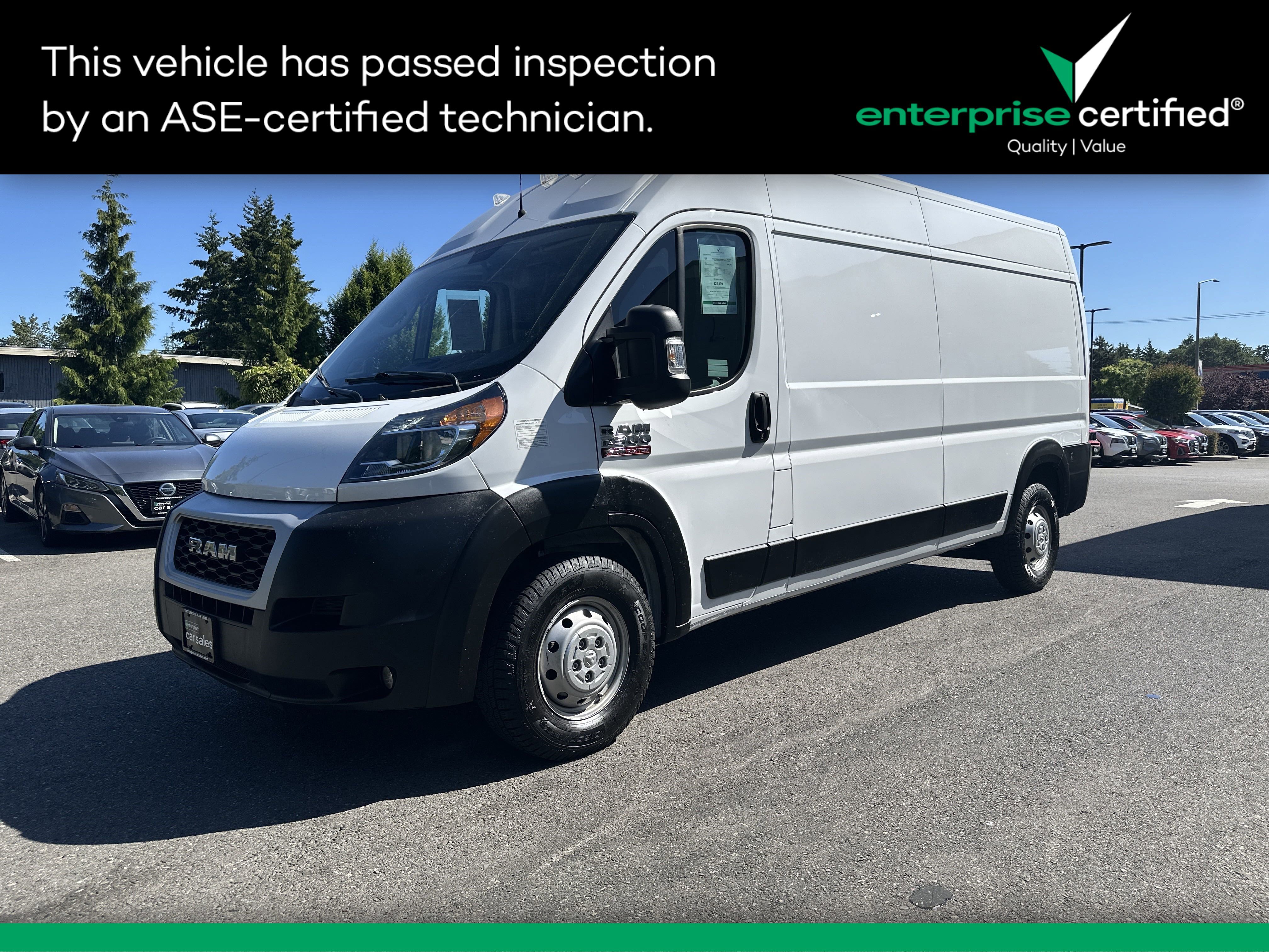 Used 2021 Ram ProMaster Cargo Van 2500 High Roof 159" WB