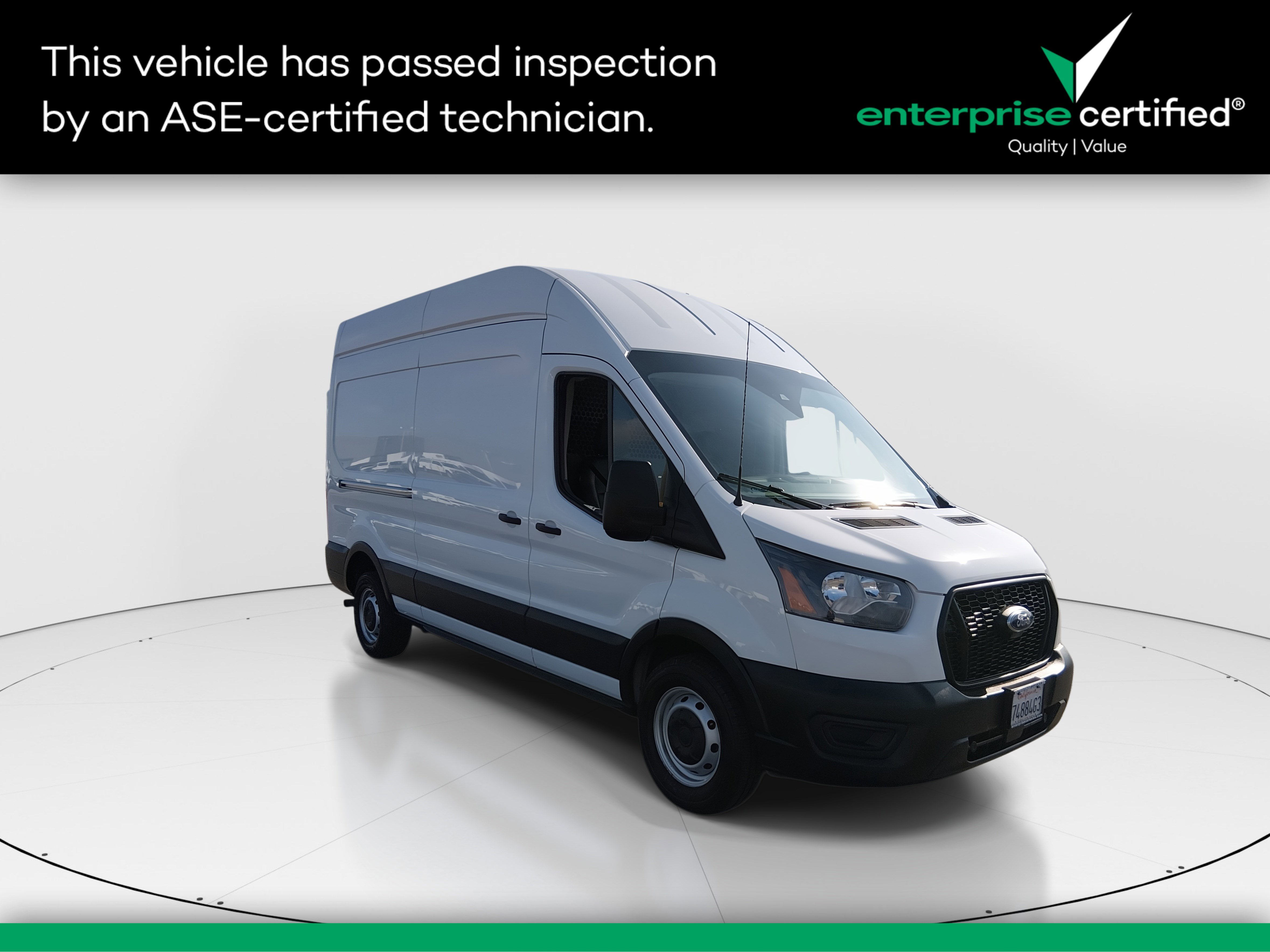 Used 2022 Ford Transit Cargo Van T-250 148" Hi Rf 9070 GVWR RWD