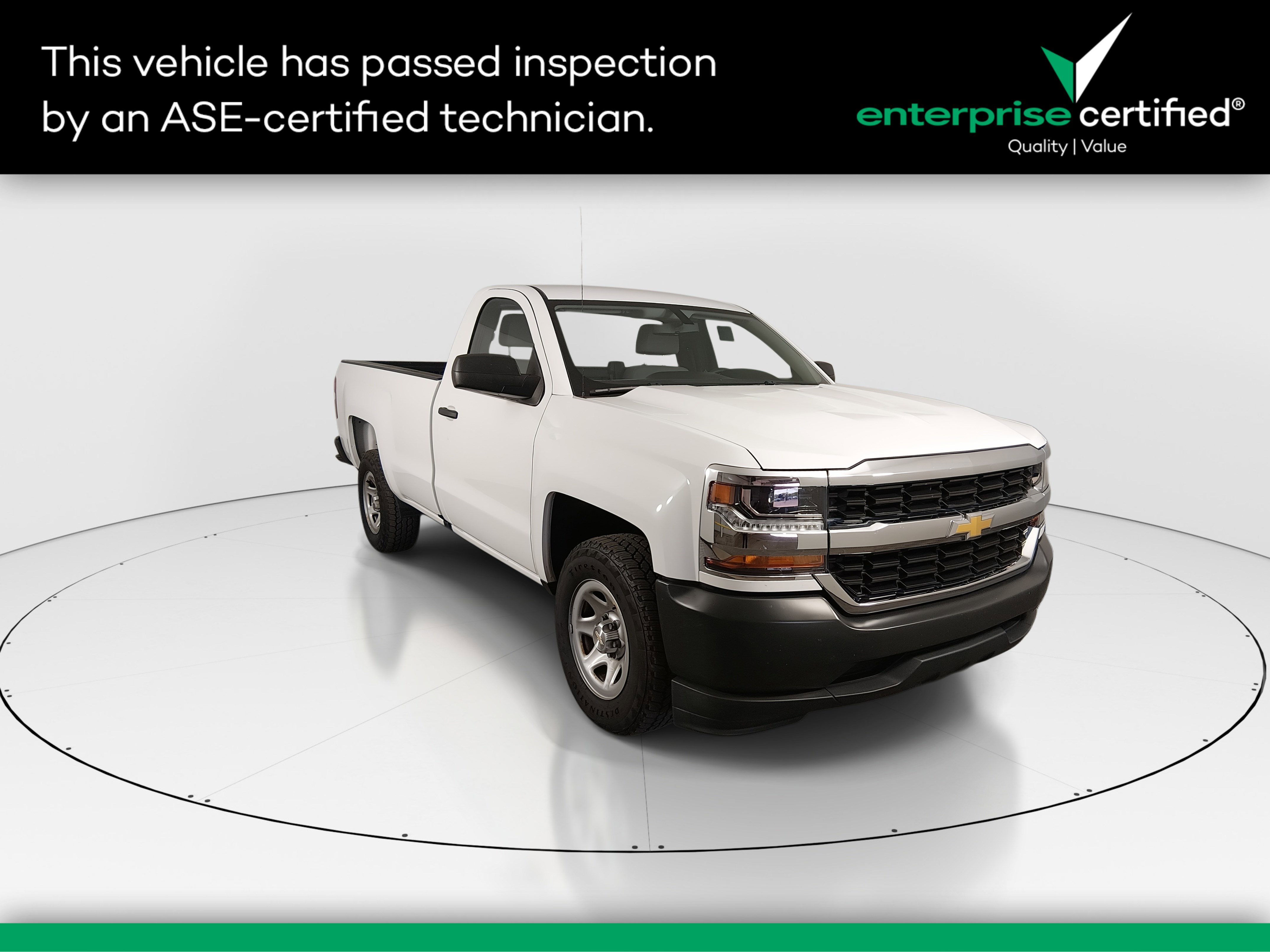 Used 2018 Chevrolet Silverado 1500 2WD Reg Cab 133.0" Work Truck