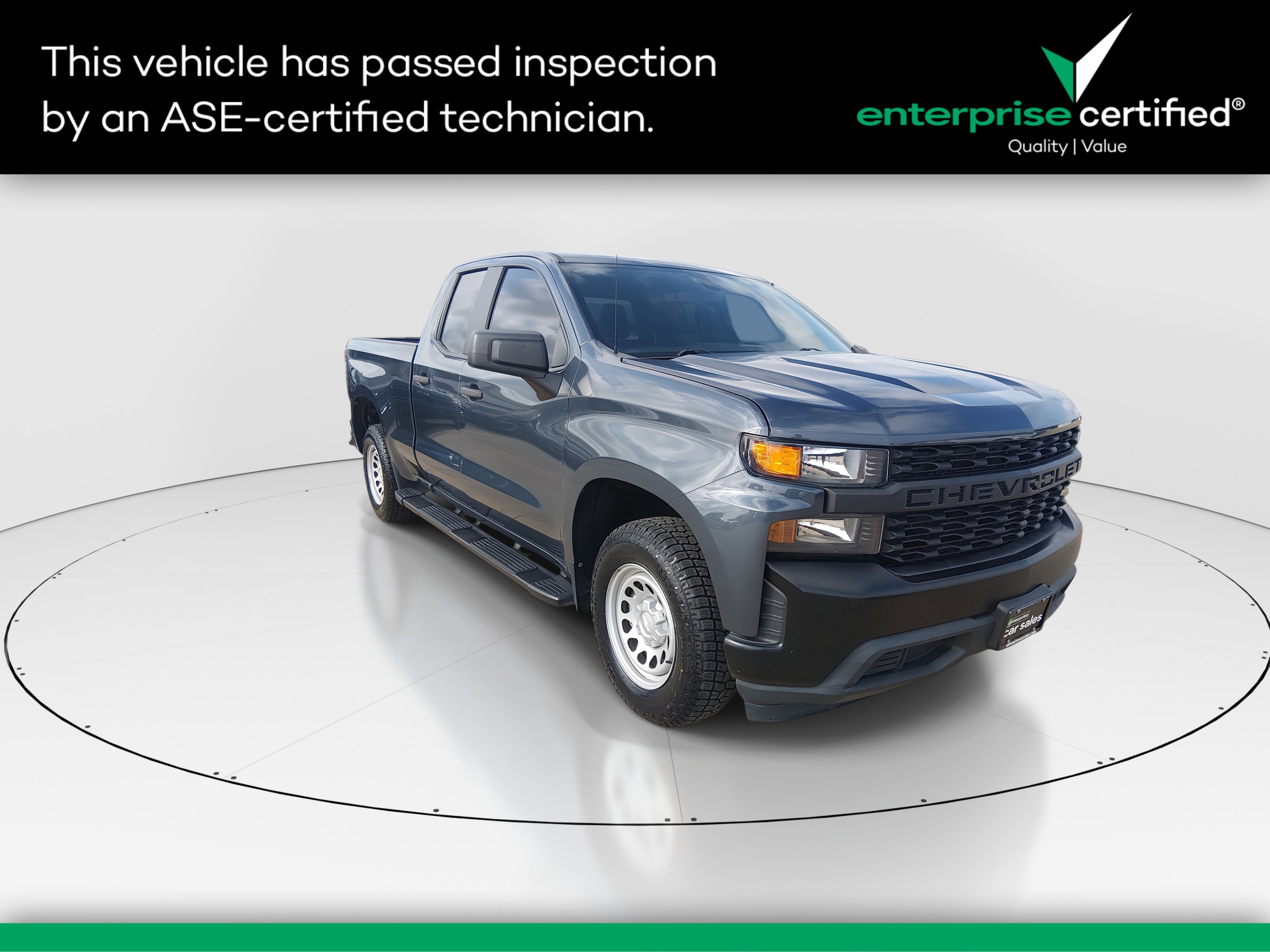 Used 2020 Chevrolet Silverado 1500 2WD Double Cab 147" Work Truck