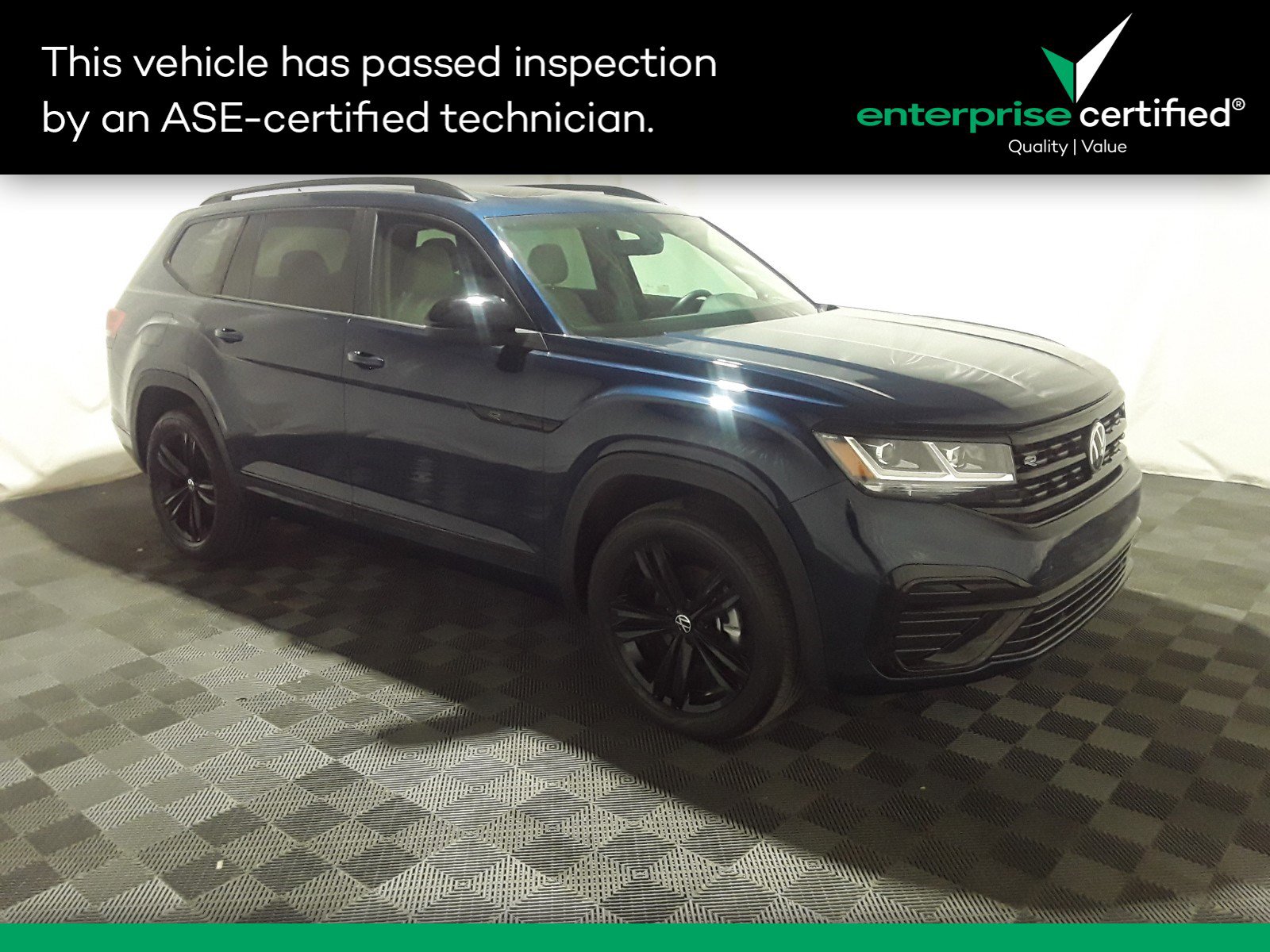 2023 Volkswagen Atlas 3.6L V6 SEL R-Line Black 4MOTION