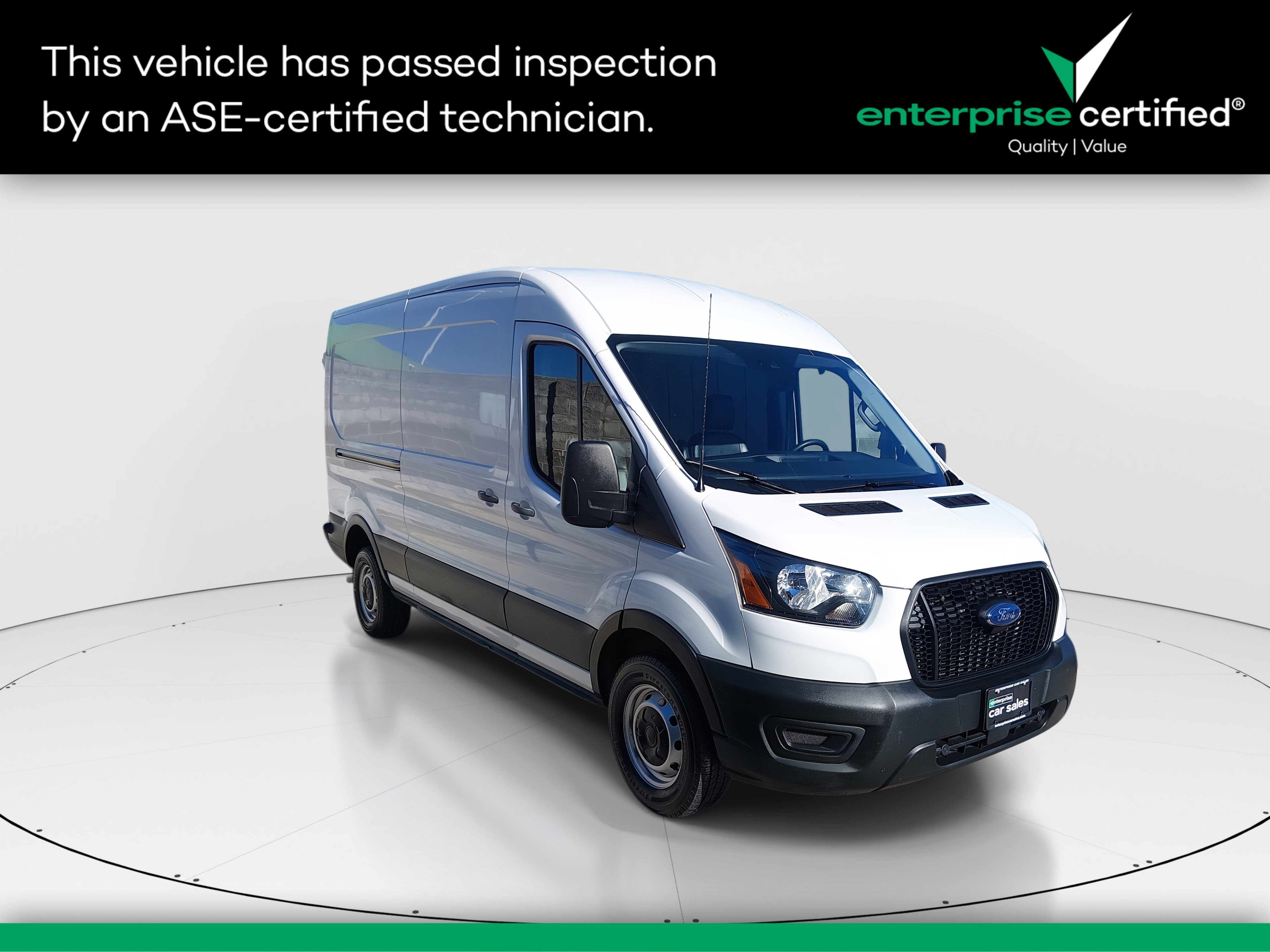 Used 2024 Ford Transit Cargo Van T-250 148" Med Rf 9070 GVWR RWD