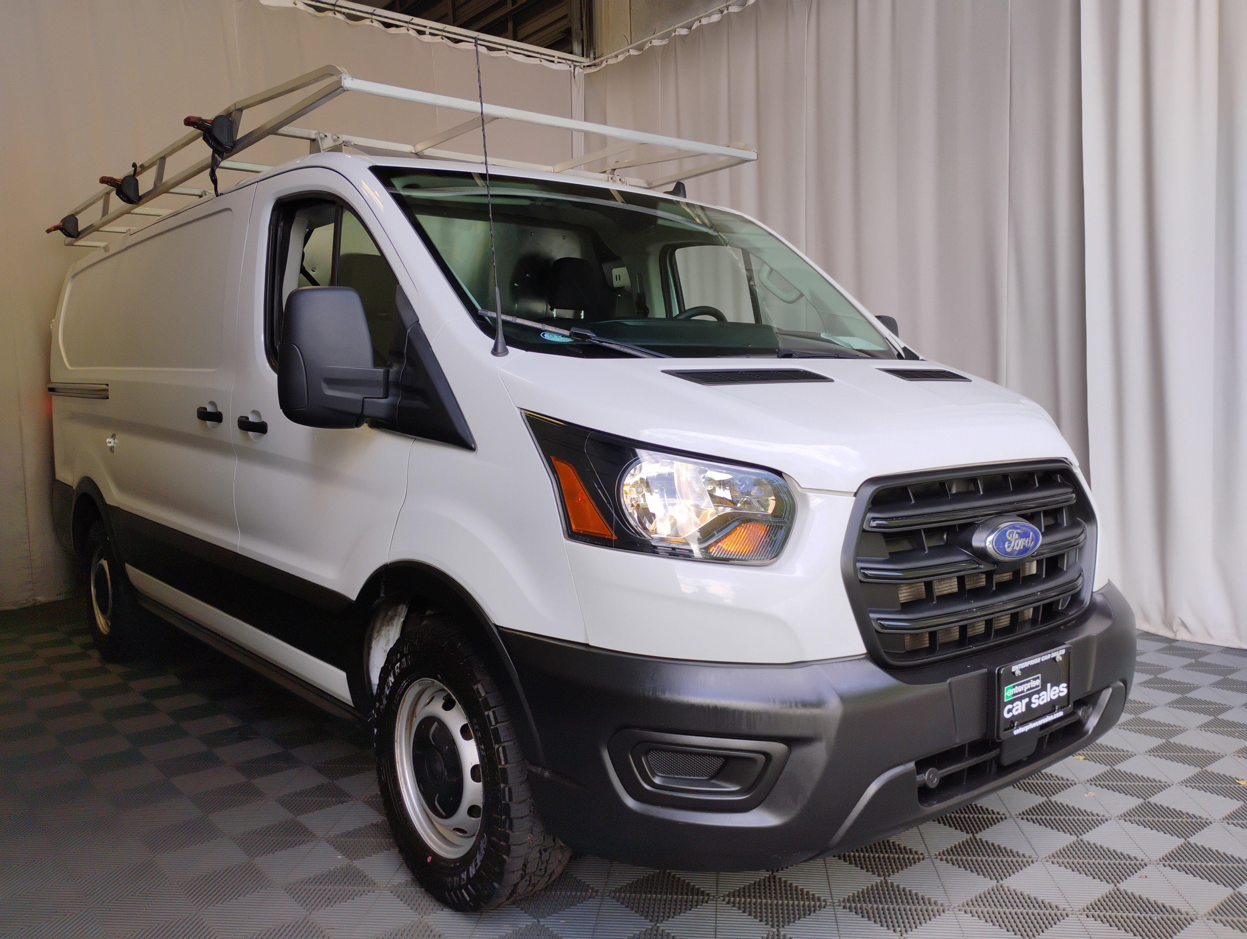 Used 2020 Ford Transit Cargo Van T-150 148" Low Rf 8670 GVWR RWD