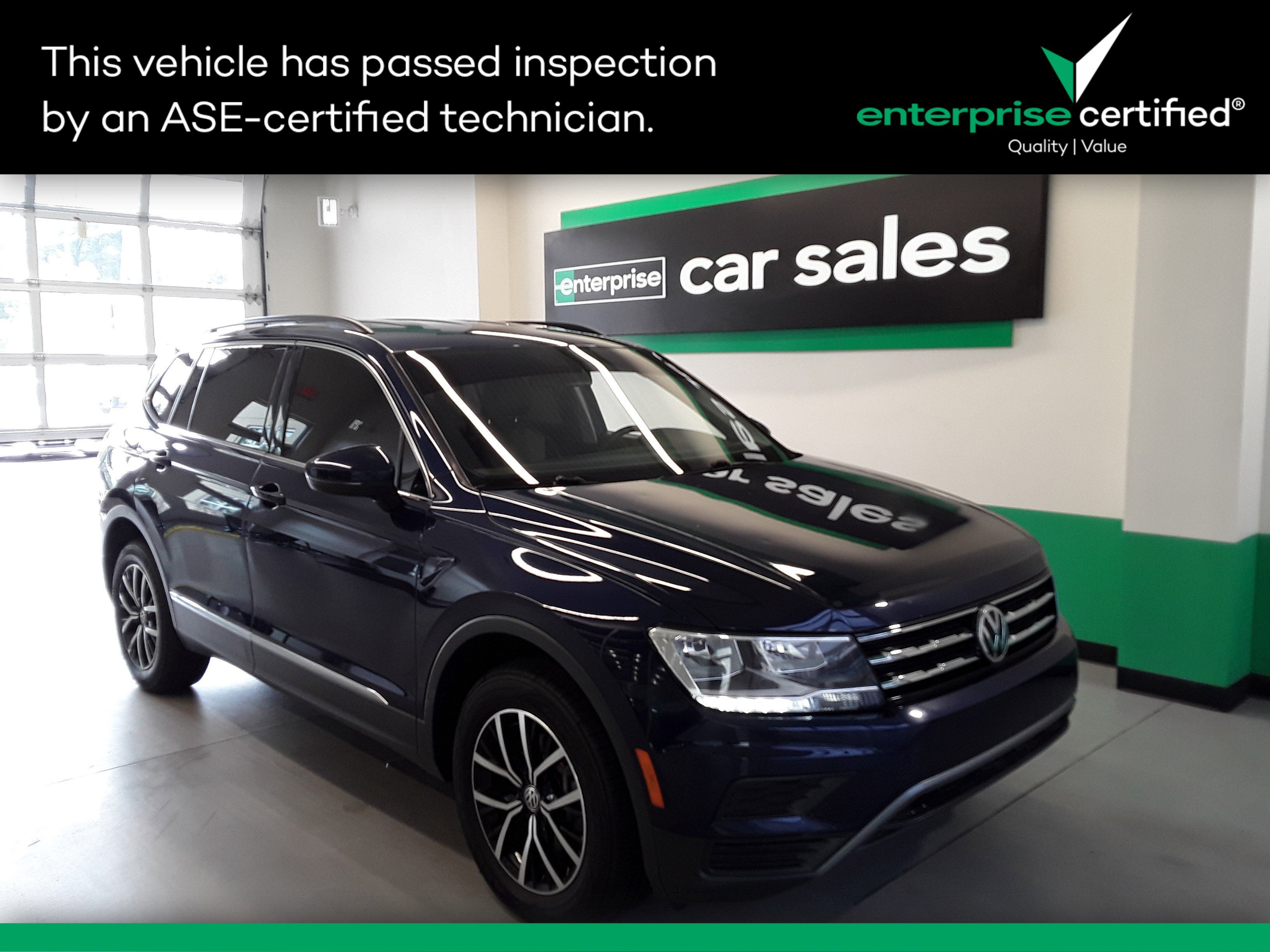Used 2021 Volkswagen Tiguan 2.0T SE 4MOTION