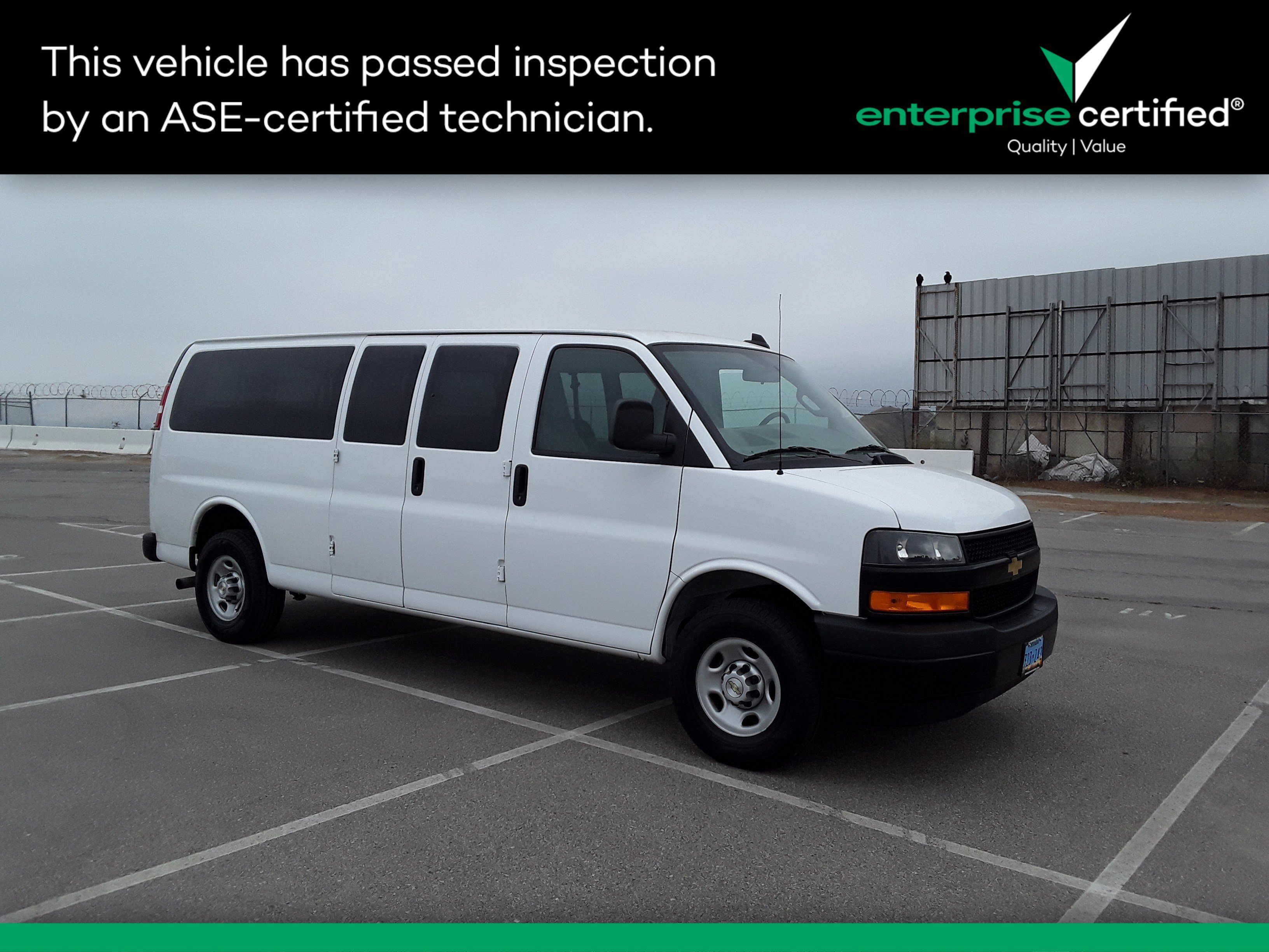 Used 2023 Chevrolet Express Passenger RWD 3500 155" LS