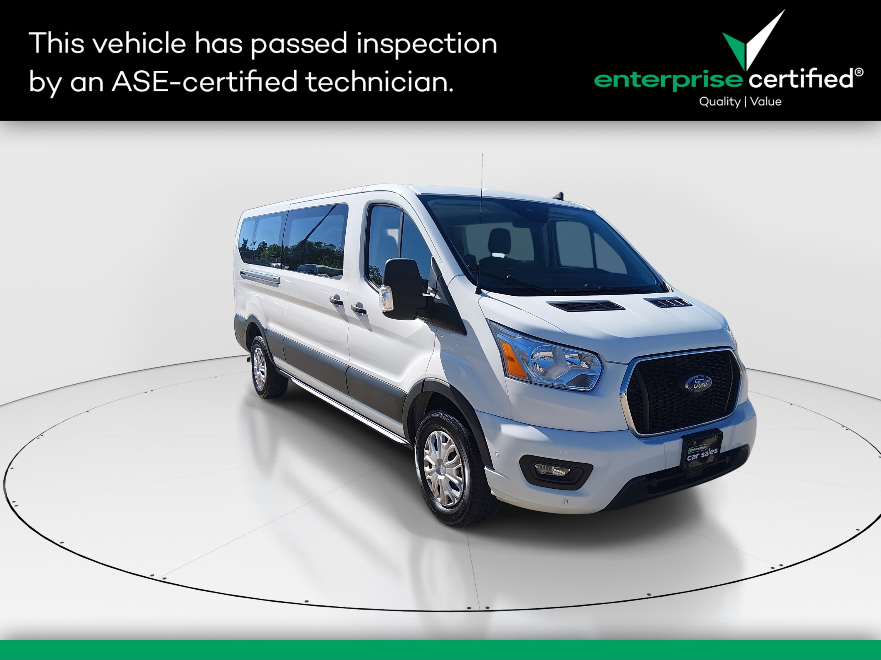 Used 2022 Ford Transit Passenger Wagon T-350 148" Low Roof XLT RWD