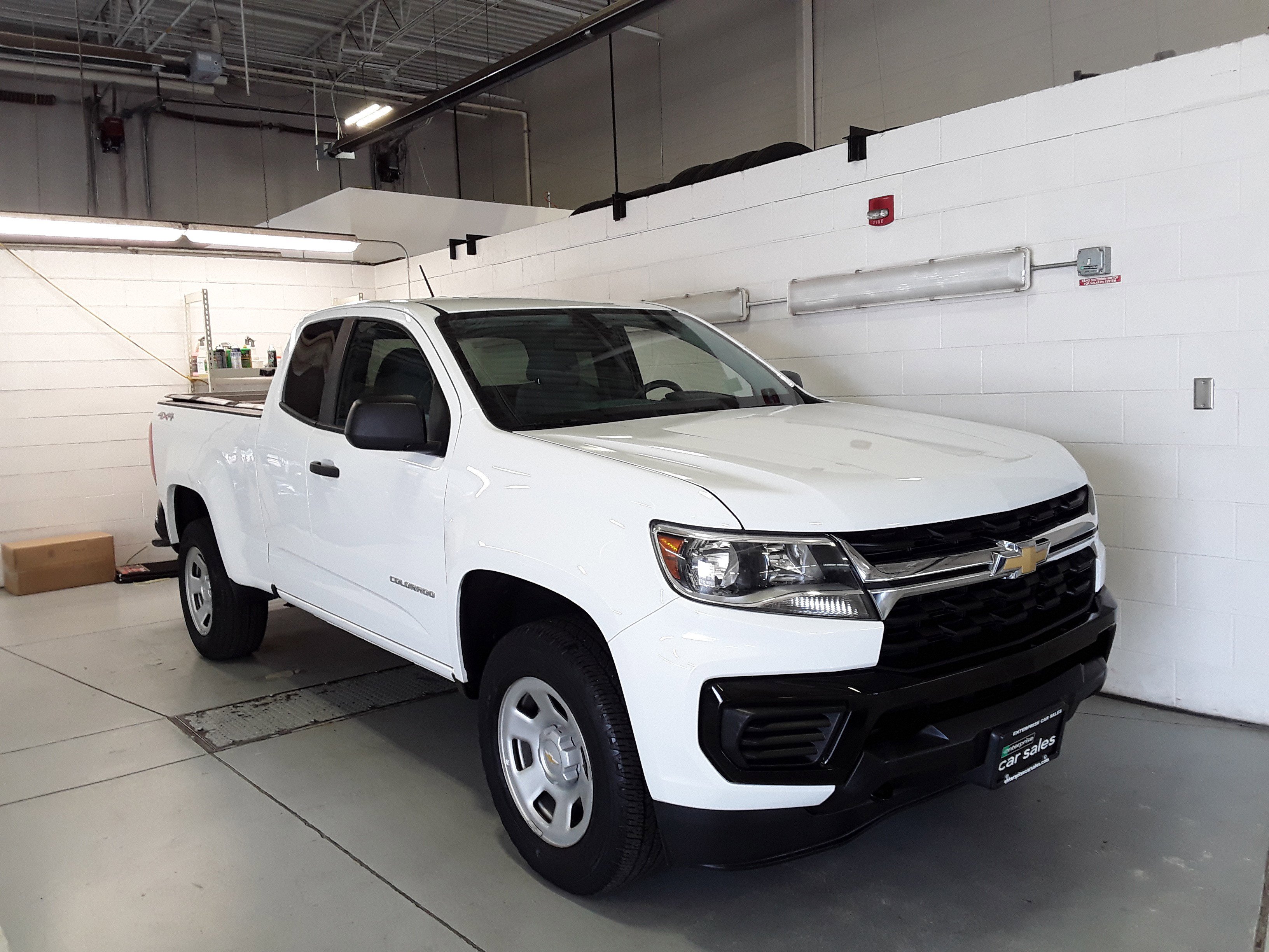 Used 2021 Chevrolet Colorado 4WD Ext Cab 128" Work Truck