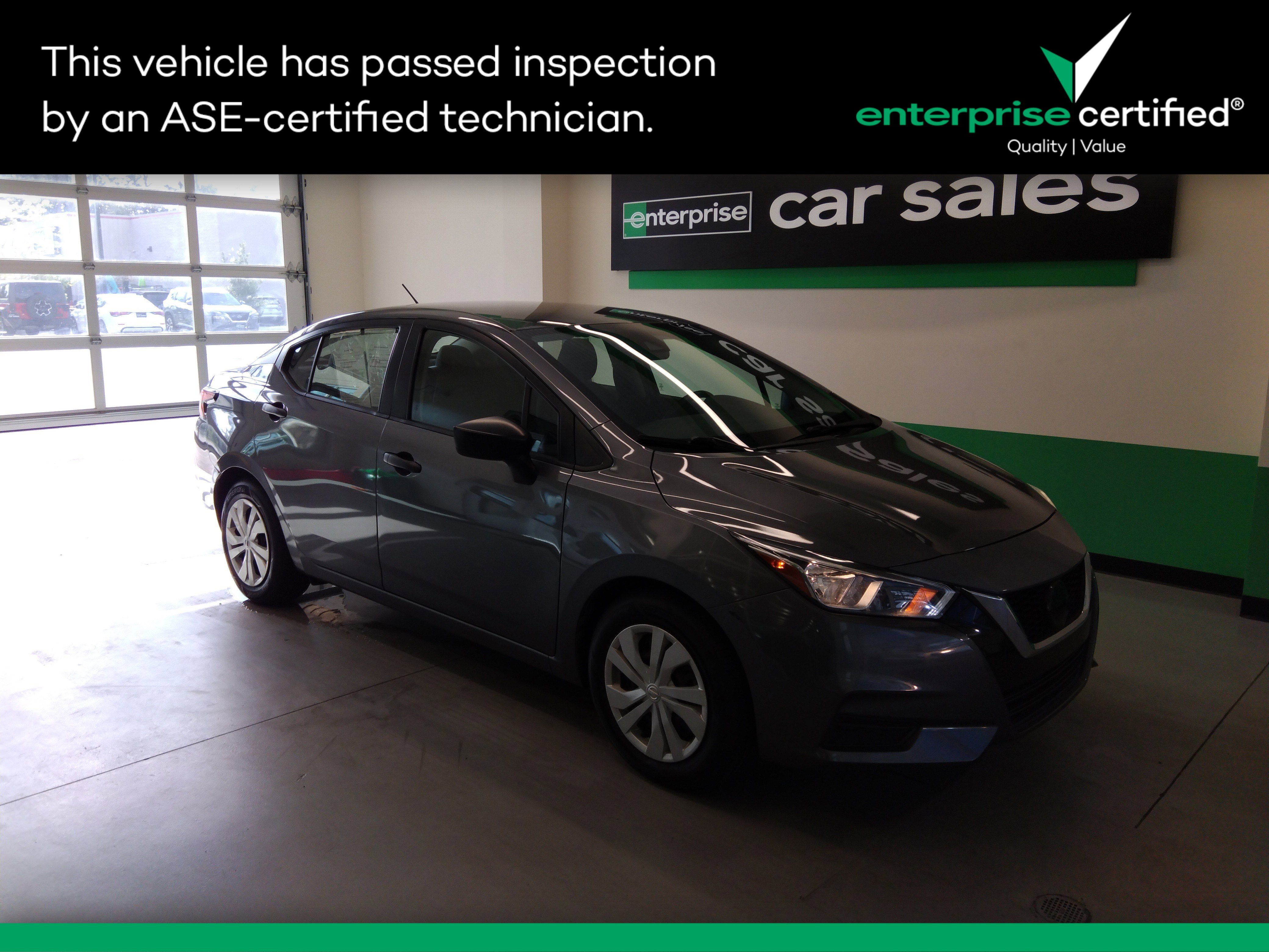 Used 2021 Nissan Versa S CVT