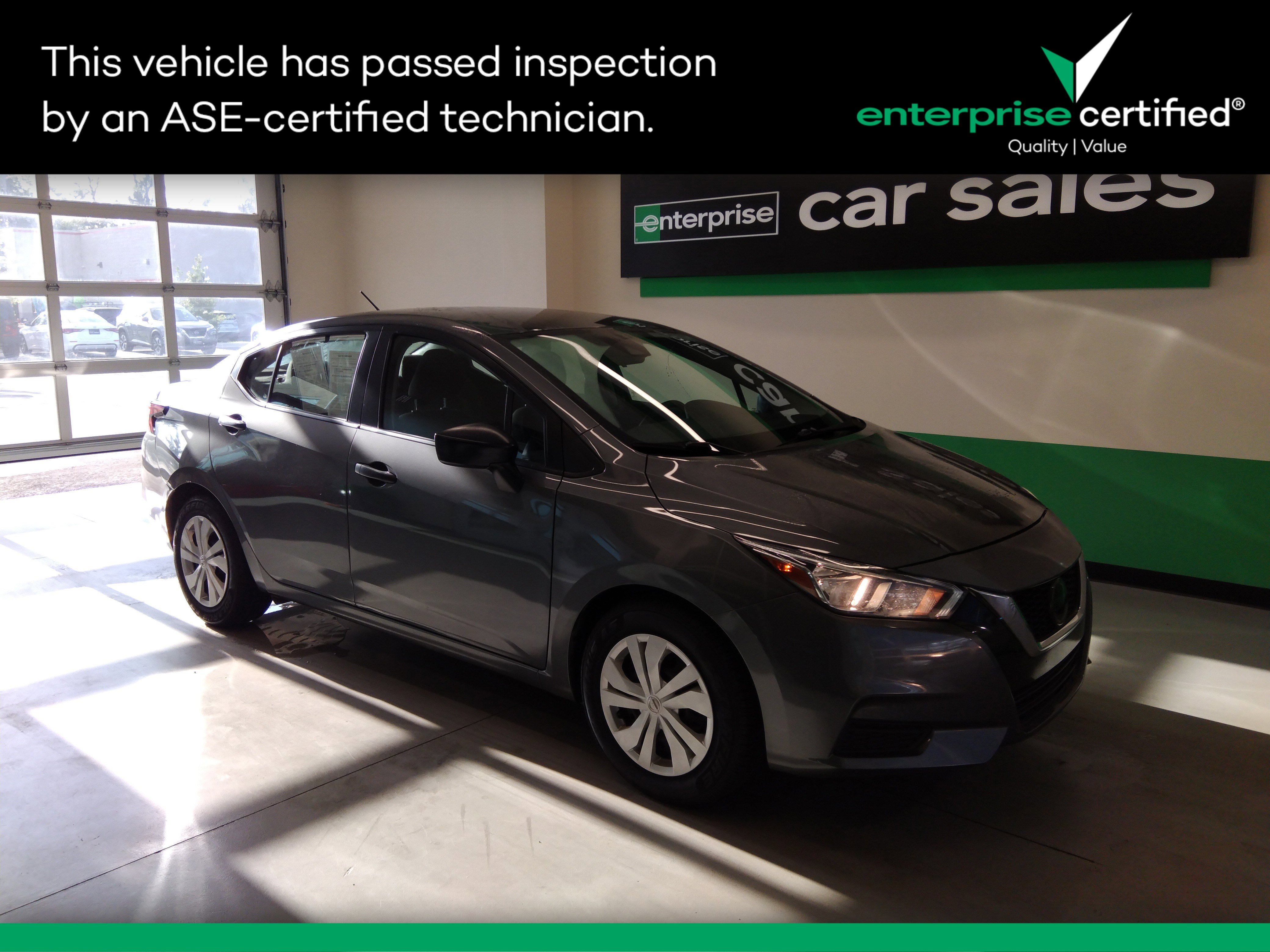 Used 2021 Nissan Versa S CVT