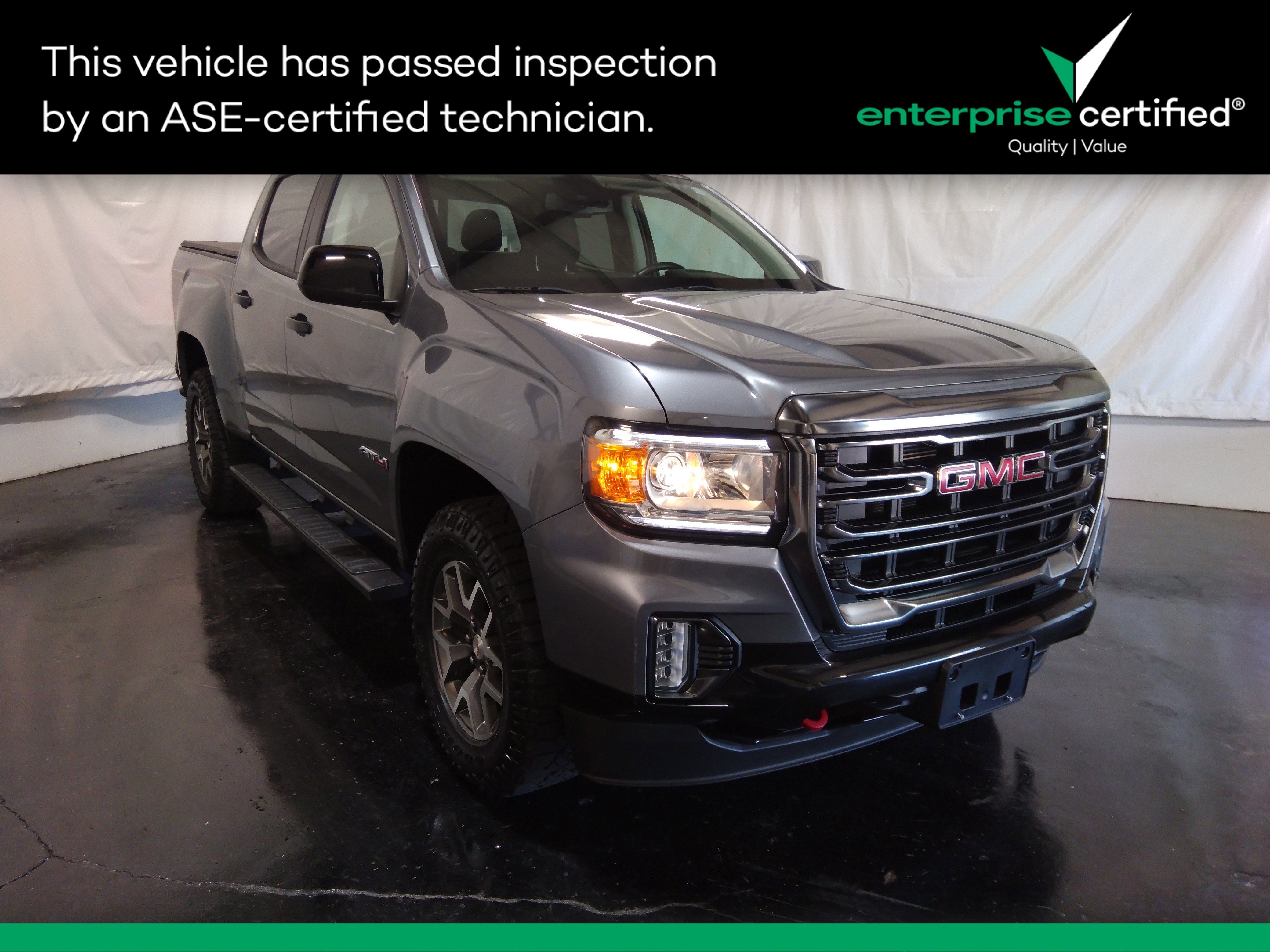 Used 2021 GMC Canyon 4WD AT4 w/Leather Crew Cab 128"